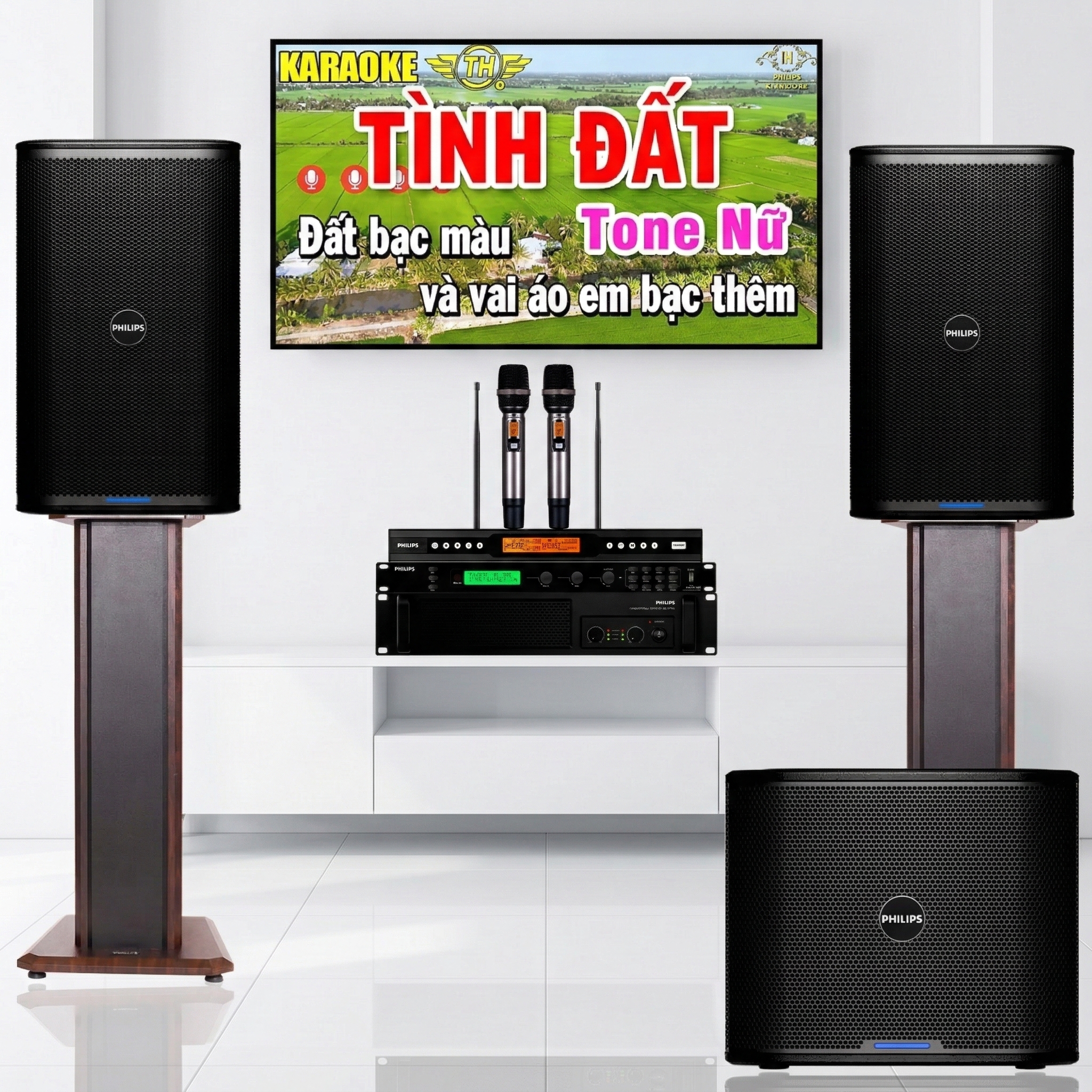 Dàn karaoke đồng bộ Philips 03 (CSS2120/70, CSS1917/70, CSS1910/70, CSS2890/70, CSS2110/70)