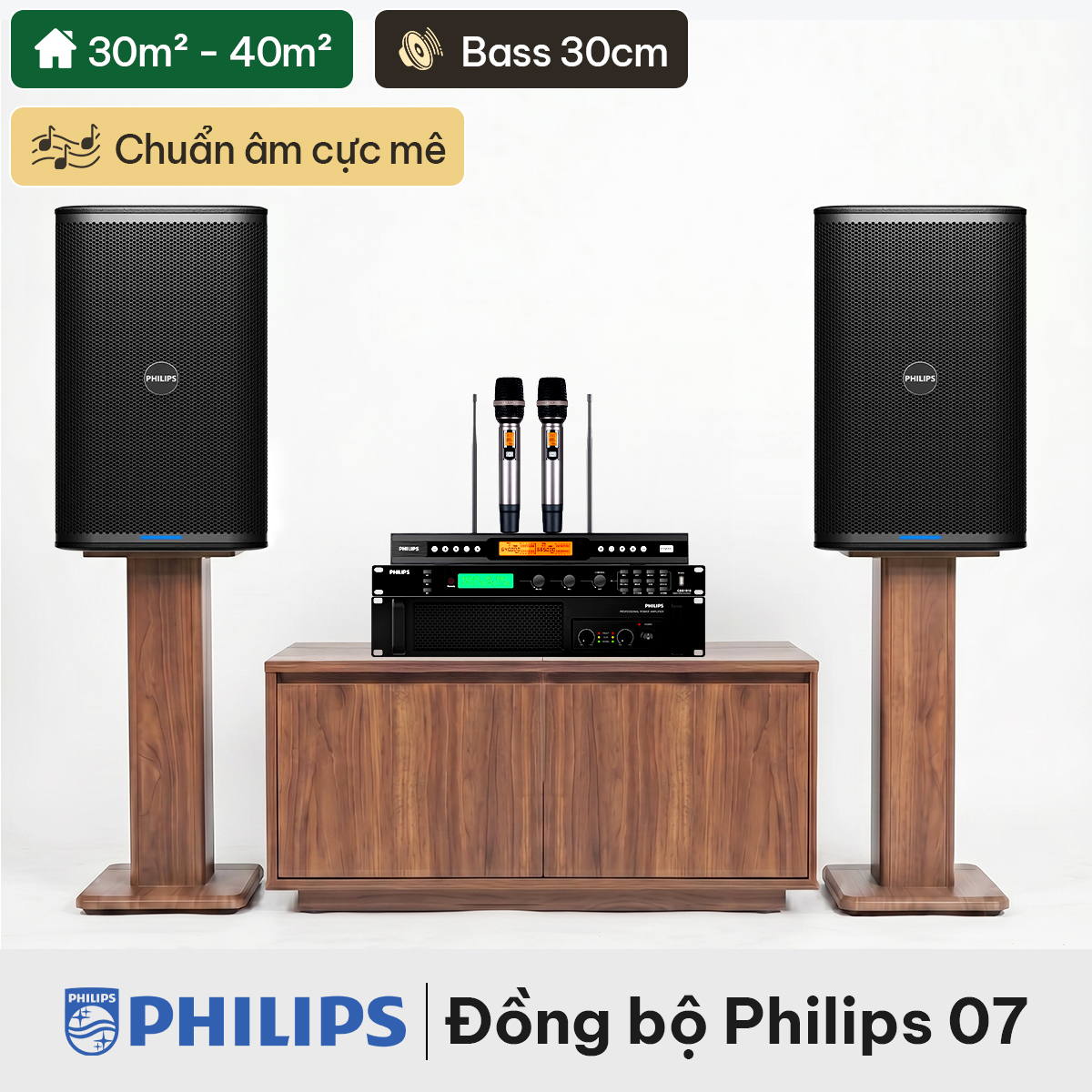 Dàn karaoke đồng bộ Philips 07