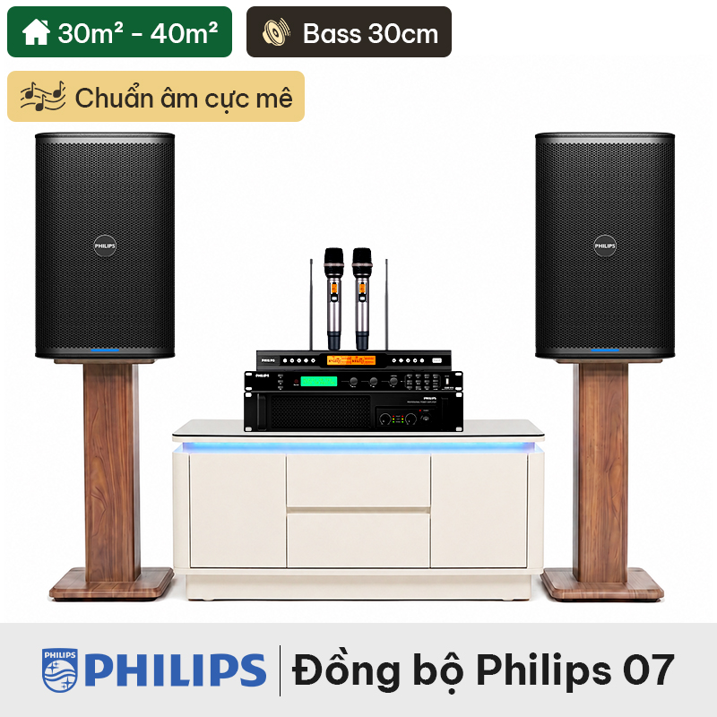 Dàn karaoke đồng bộ Philips 07