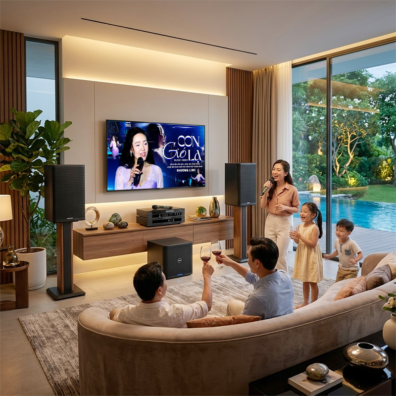 Dàn karaoke đồng bộ Philips 08