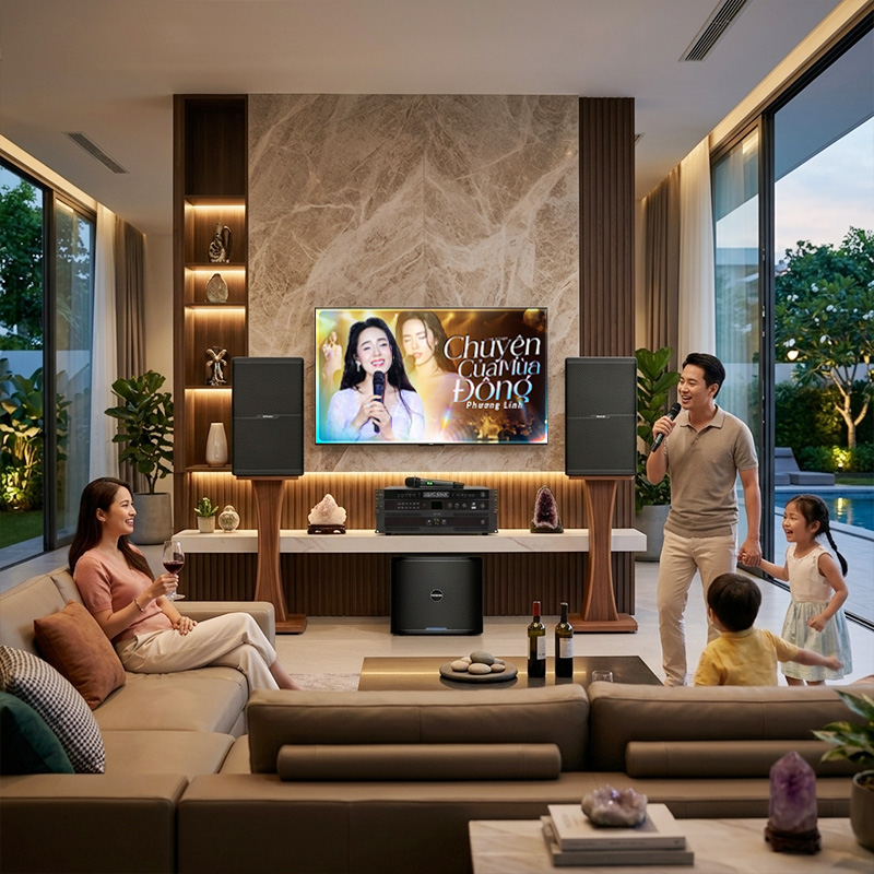 Dàn karaoke đồng bộ Philips 09