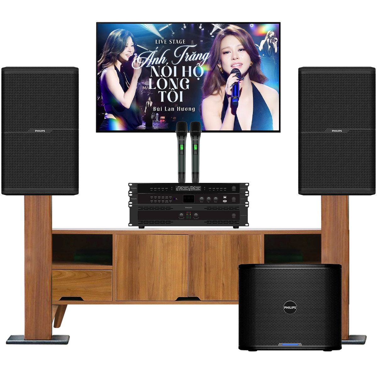 Dàn karaoke đồng bộ Philips 09