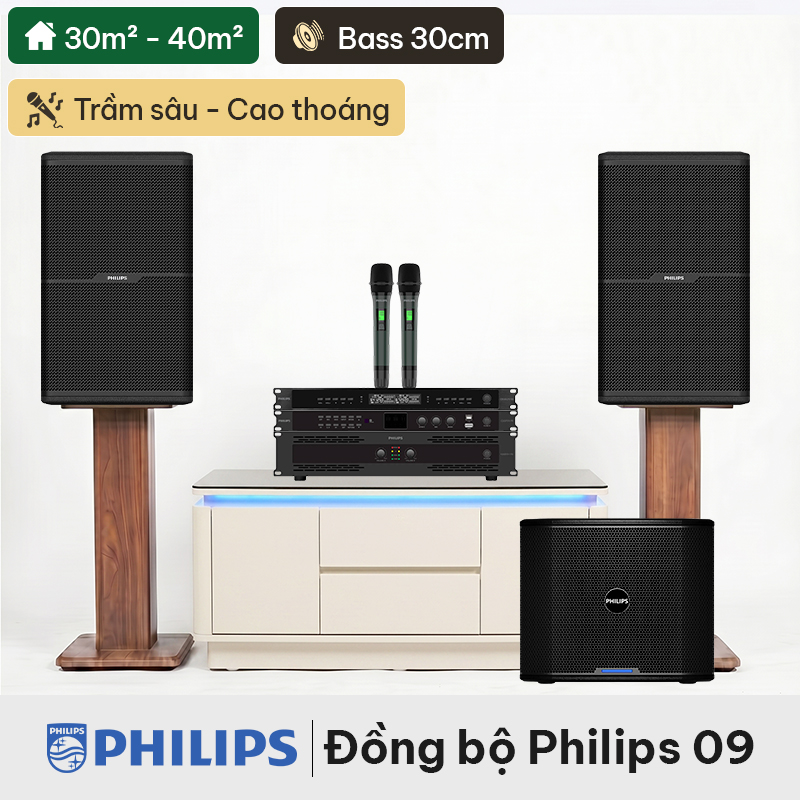 Dàn karaoke đồng bộ Philips 09