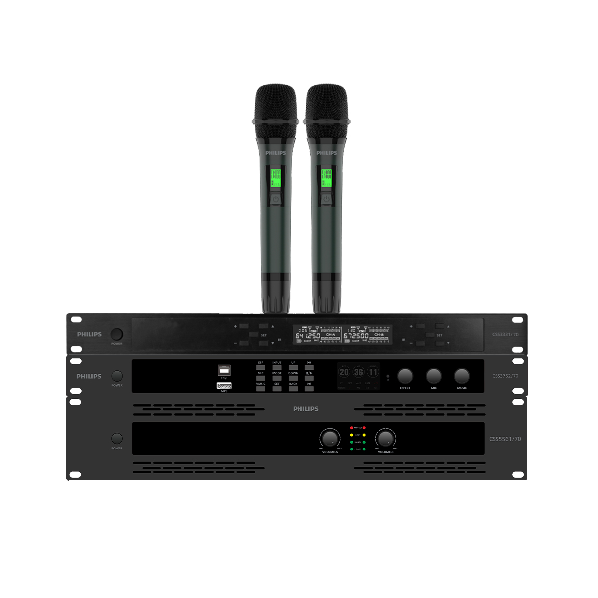 Dàn karaoke đồng bộ Philips 01 (CSS1600/70, CSS5561/70, CSS3752/70, CSS3331/70) - Hình 11