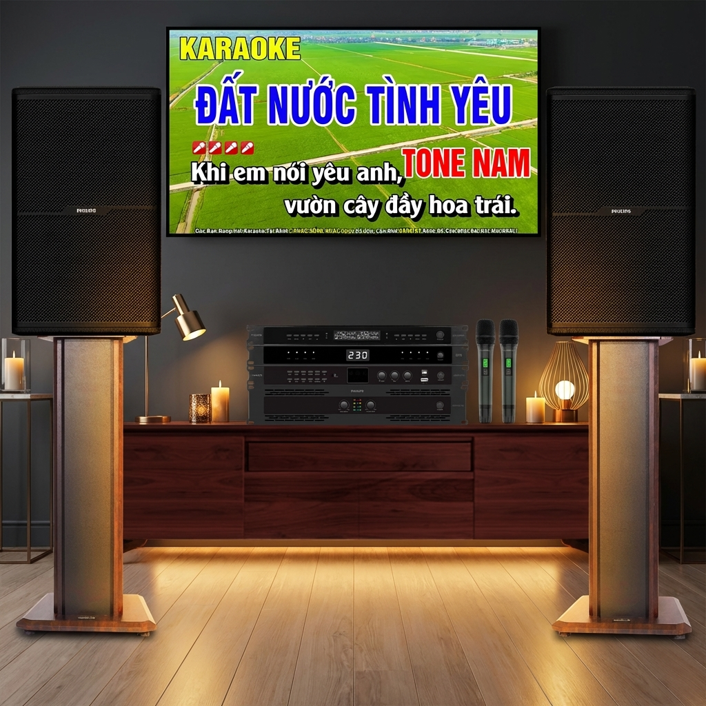 Dàn karaoke đồng bộ Philips 02 (CSS2807/70,CSS2551/70, CSS3751/70, CSS3321/70, Philips M8) - Hình 2