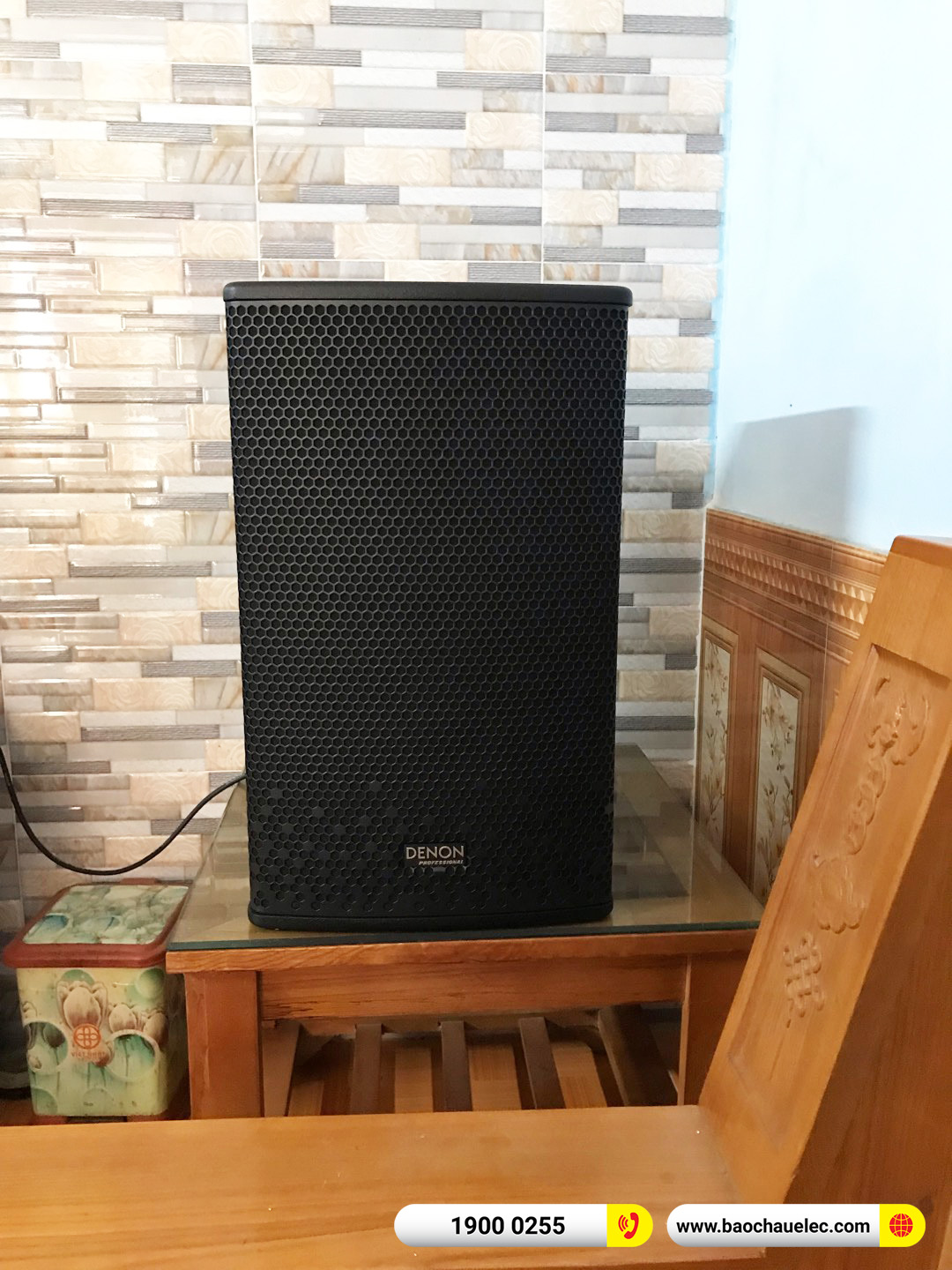 Lắp đặt dàn karaoke Denon hơn 23tr cho anh Lợi tại Thái Bình