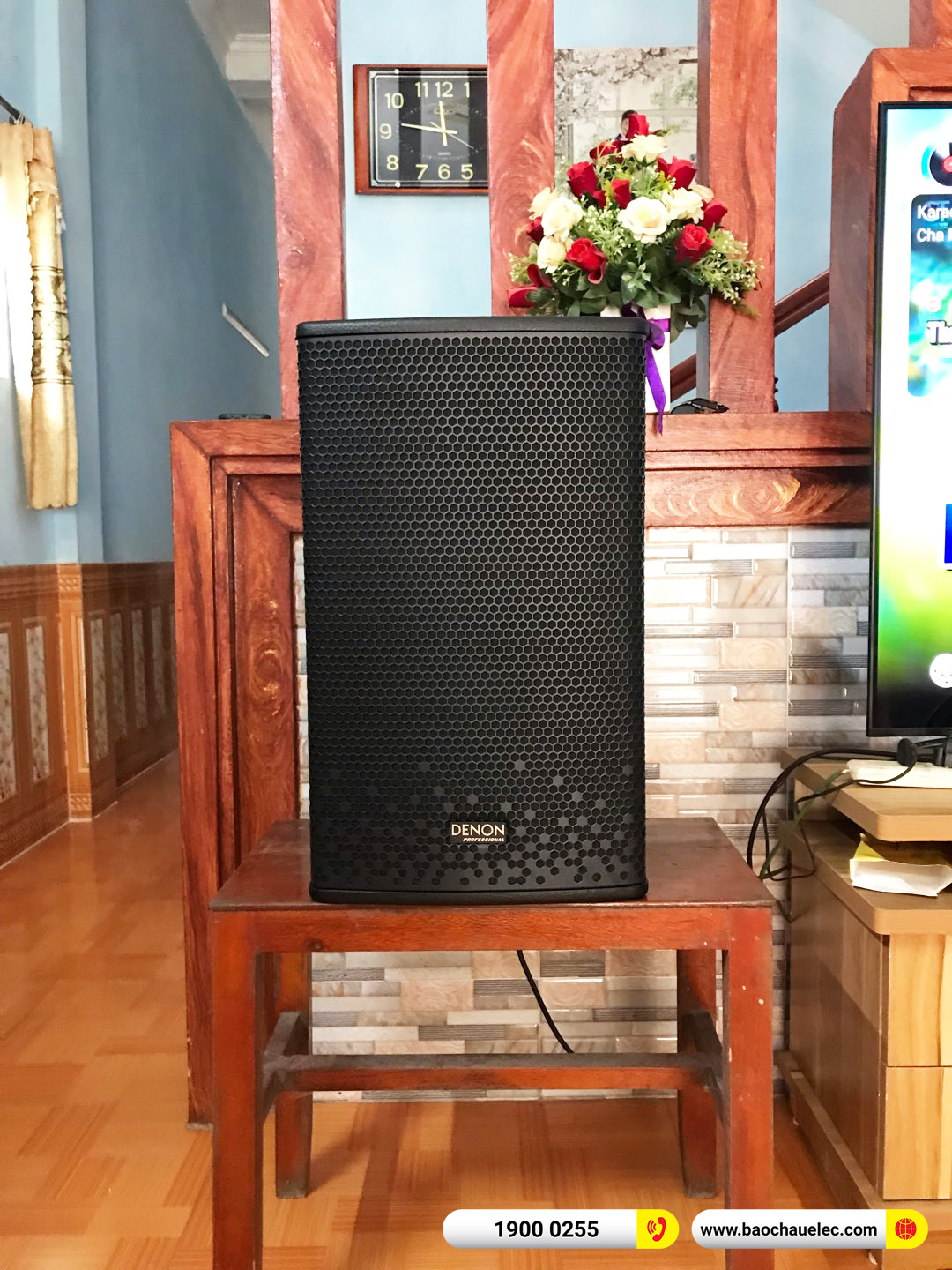 Lắp đặt dàn karaoke Denon hơn 23tr cho anh Lợi tại Thái Bình