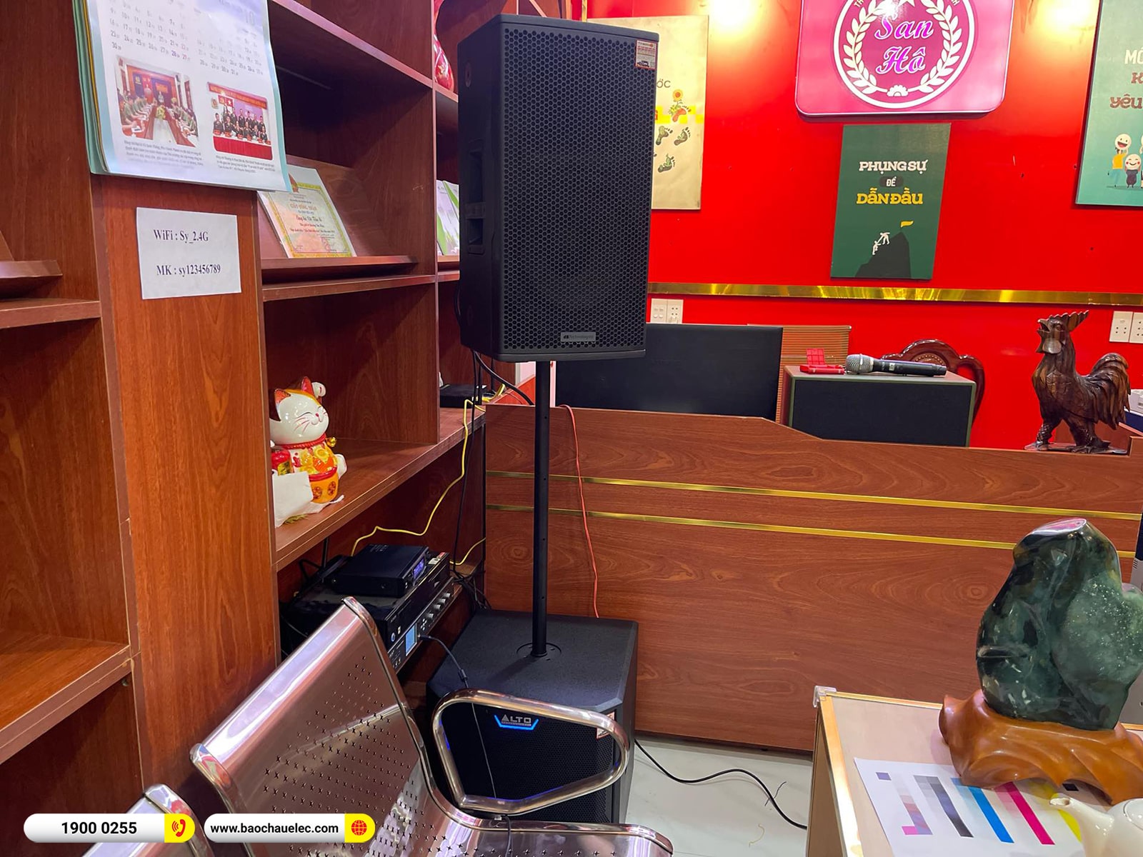 Lắp đặt d&agrave;n karaoke dBTechnologies hơn 81tr cho anh Sỹ tại Đồng Nai