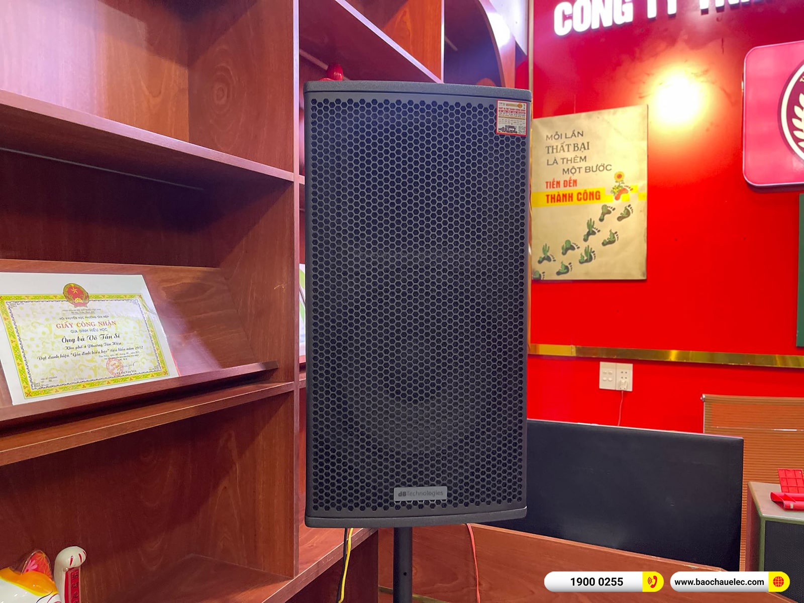 Lắp đặt d&agrave;n karaoke dBTechnologies hơn 81tr cho anh Sỹ tại Đồng Nai