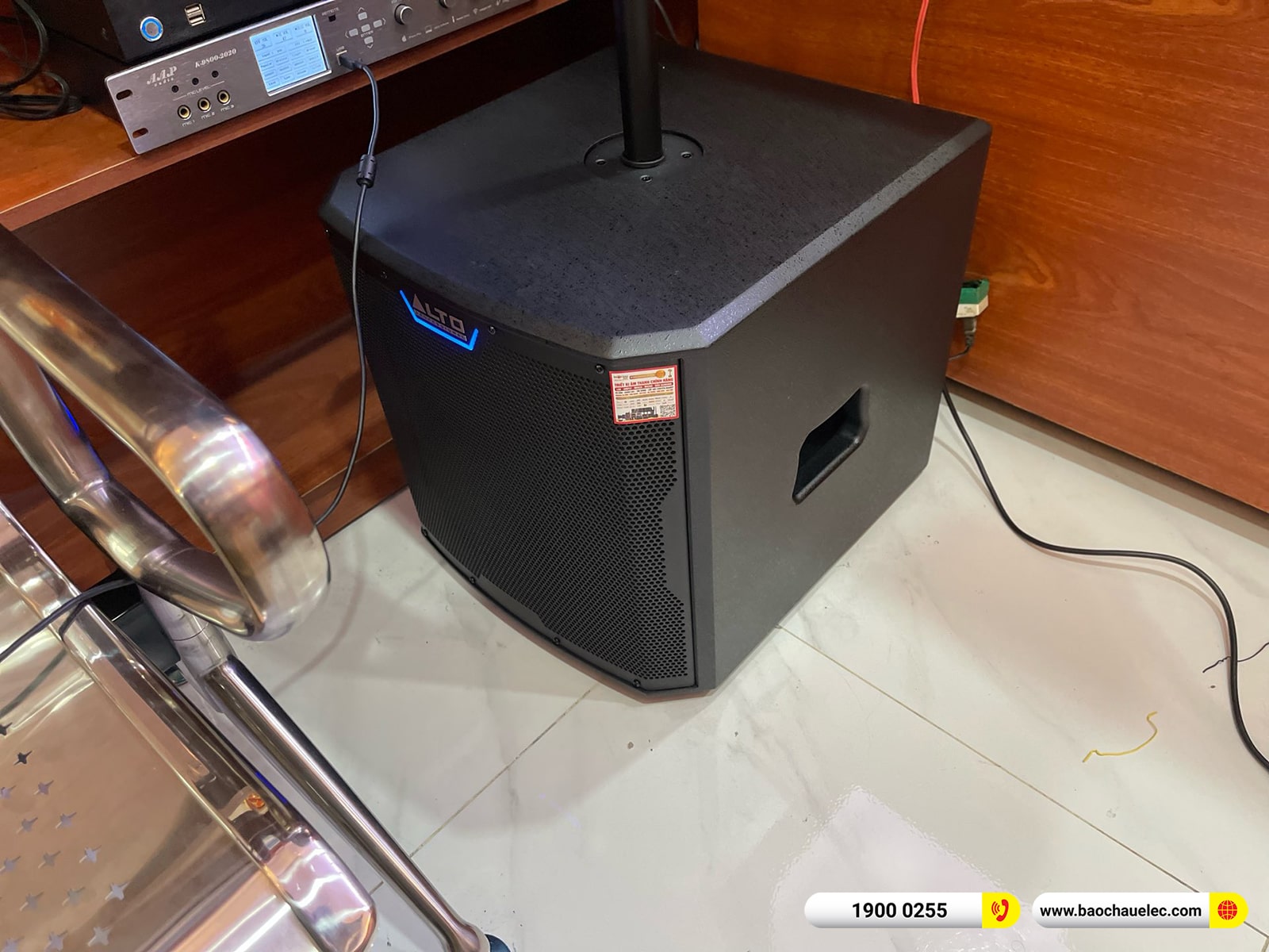 Lắp đặt d&agrave;n karaoke dBTechnologies hơn 81tr cho anh Sỹ tại Đồng Nai