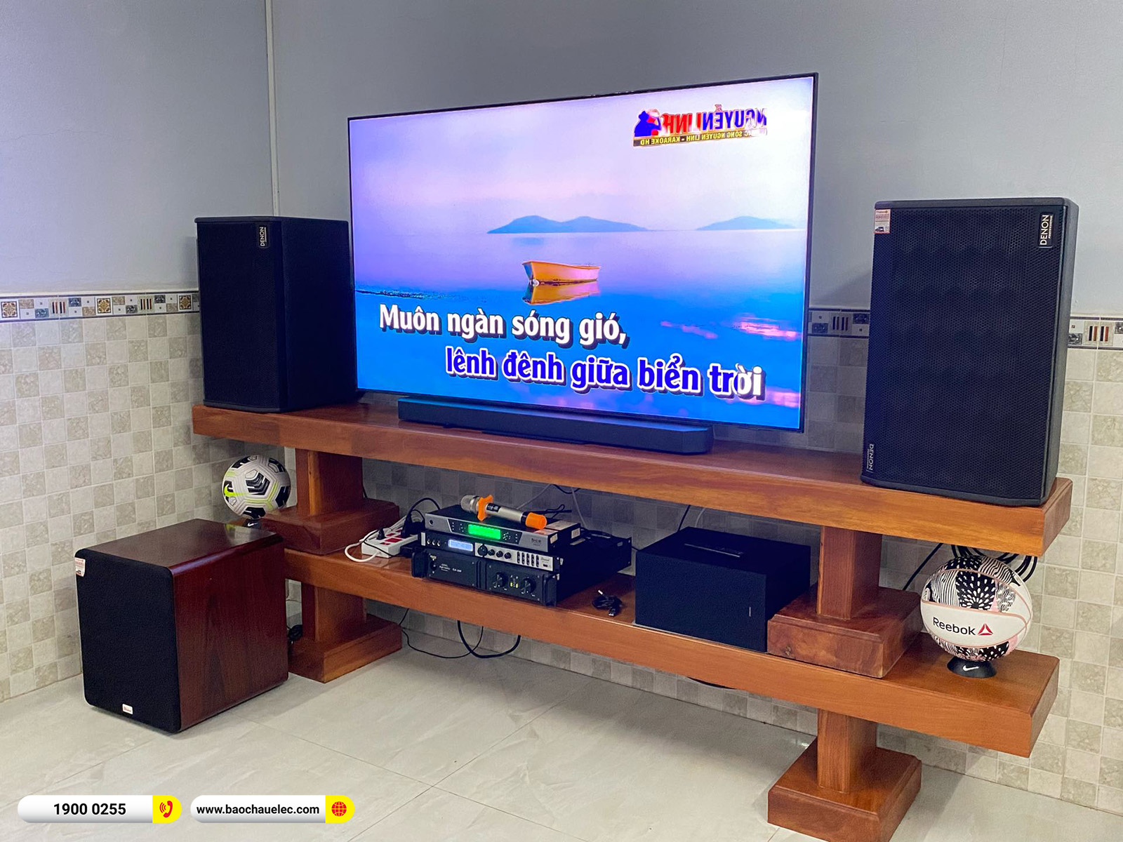 Lắp đặt d&agrave;n karaoke Denon gần 45tr cho anh T&agrave;i tại Vũng T&agrave;u 