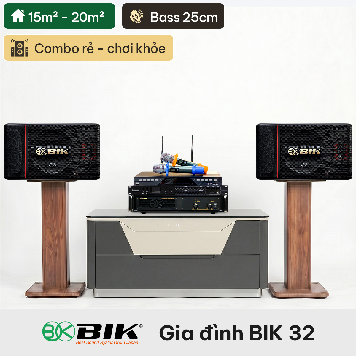 Dàn karaoke gia đình BIK 32