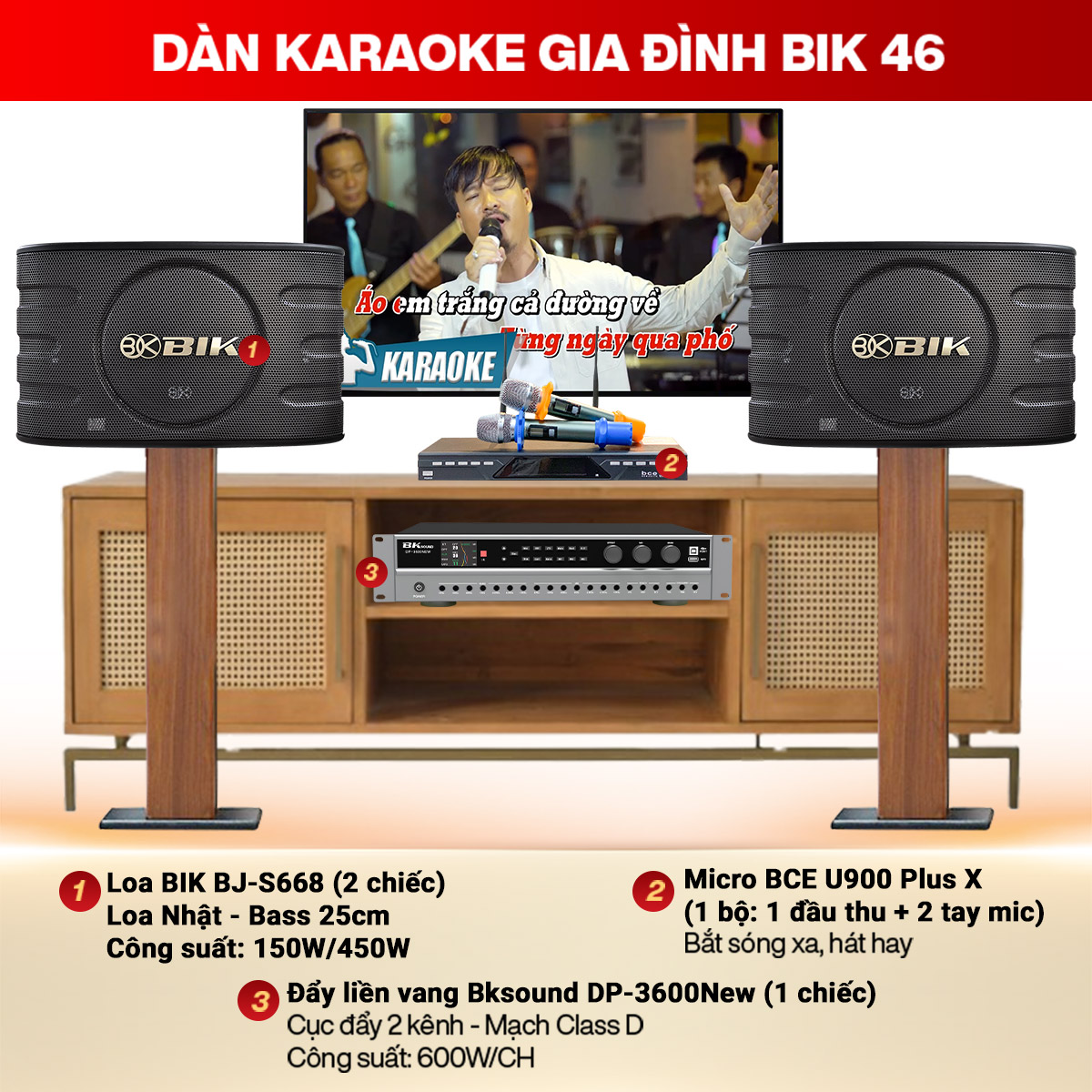 D&agrave;n Karaoke Gia Đ&igrave;nh BIK 46