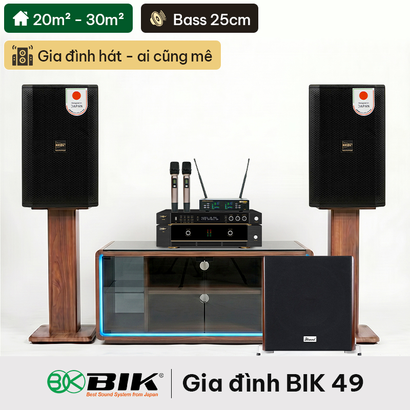 Dàn karaoke gia đình BIK 49