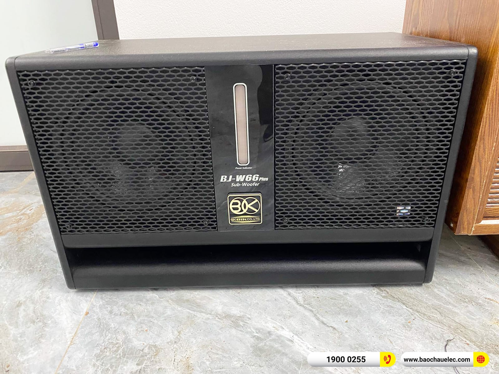 Lắp đặt d&agrave;n karaoke BIK gần 44tr cho anh Thức tại Th&aacute;i B&igrave;nh (BIK BSP 412II, VM630A, BPR-5600, BJ-W66 Plus, BJ-U500)
