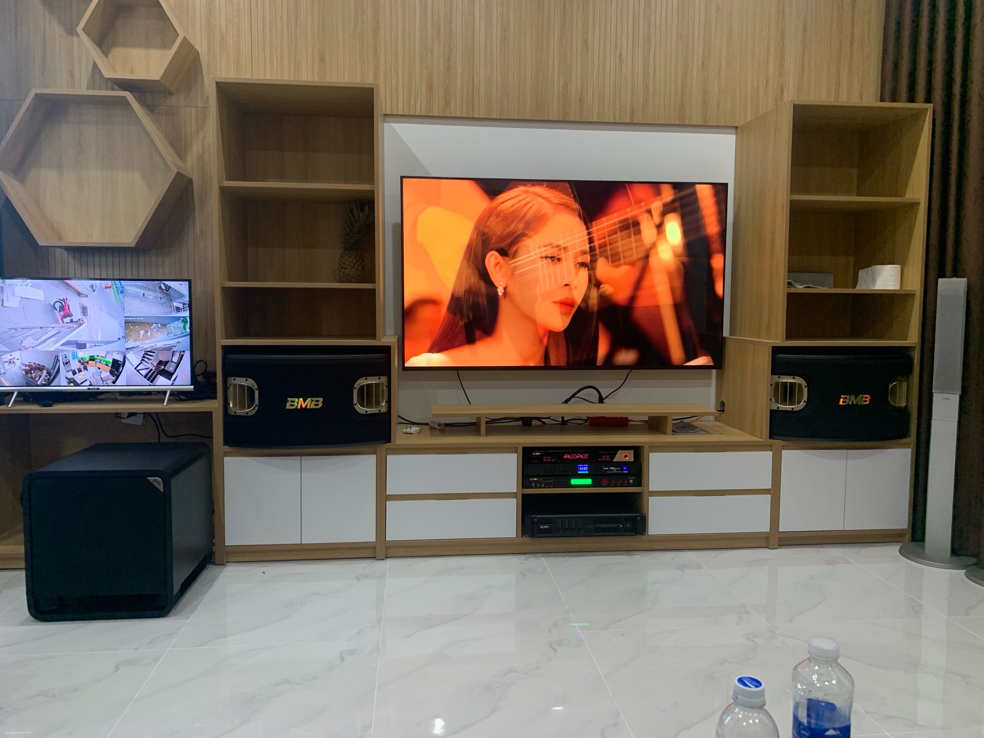 công trình thực tế dàn loa BMB