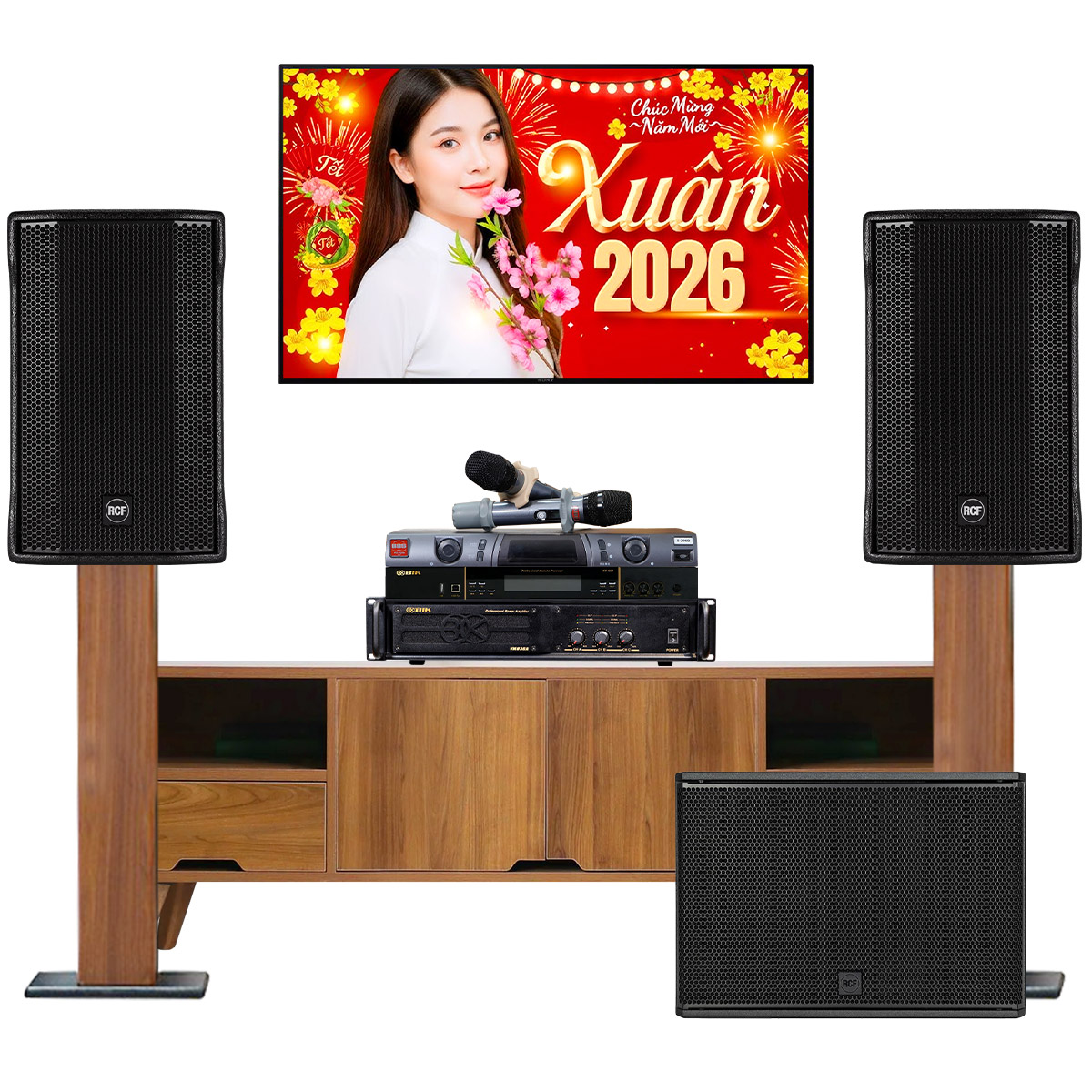 dàn karaoke gia đình cao cấp RCF 06
