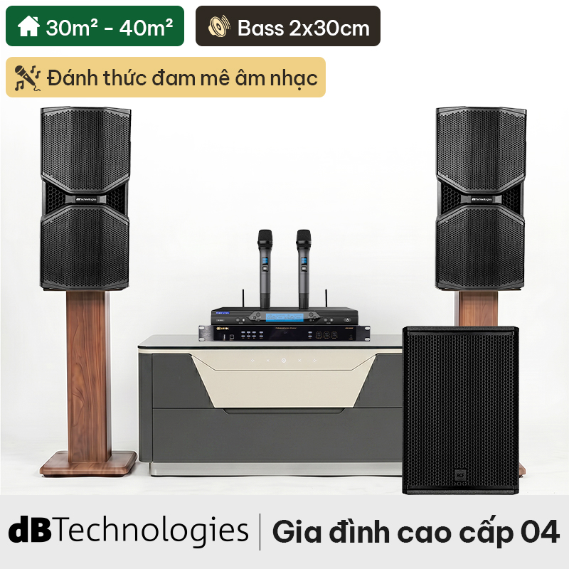 Dàn karaoke gia đình cao cấp dBTechnologies 04