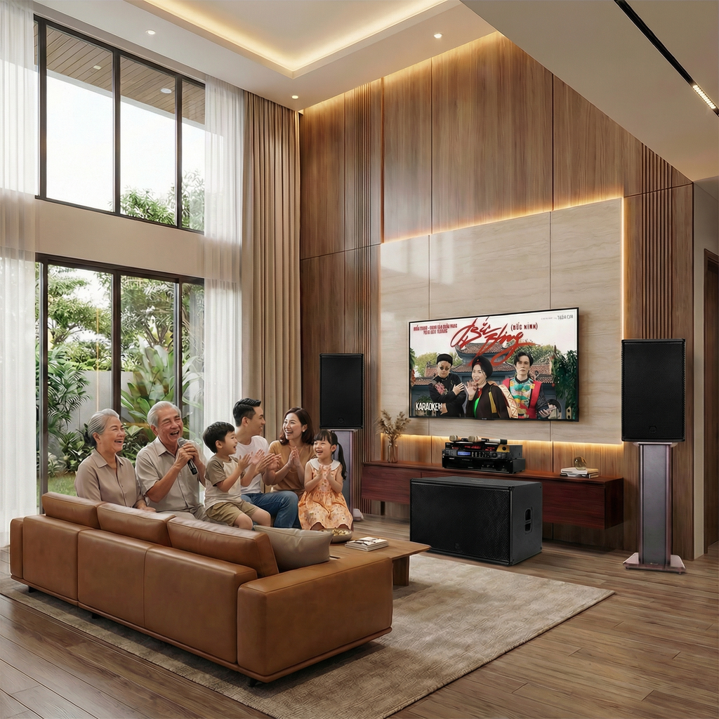 Dàn karaoke gia đình cao cấp RCF 03