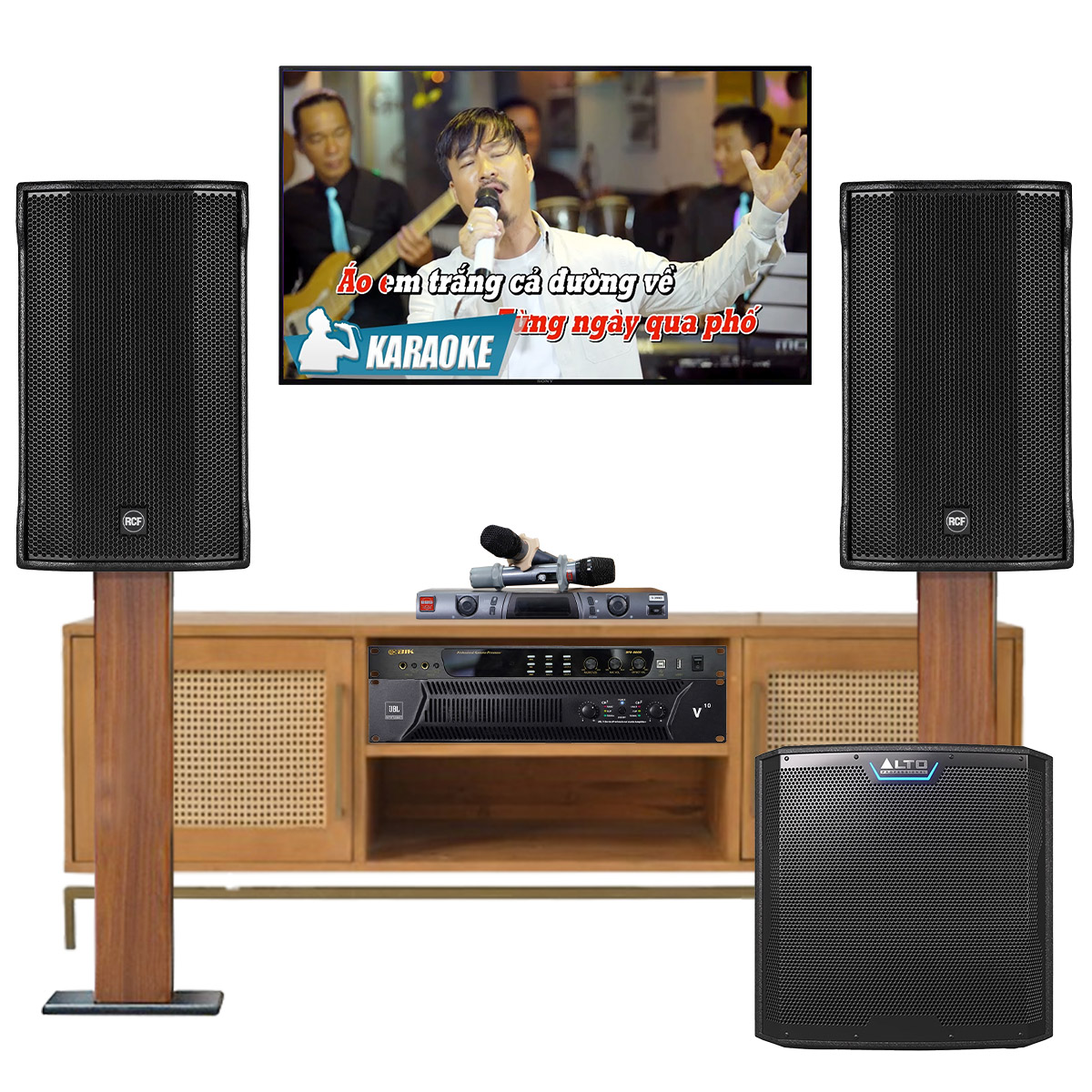 dàn karaoke gia đình cao cấp RCF 04