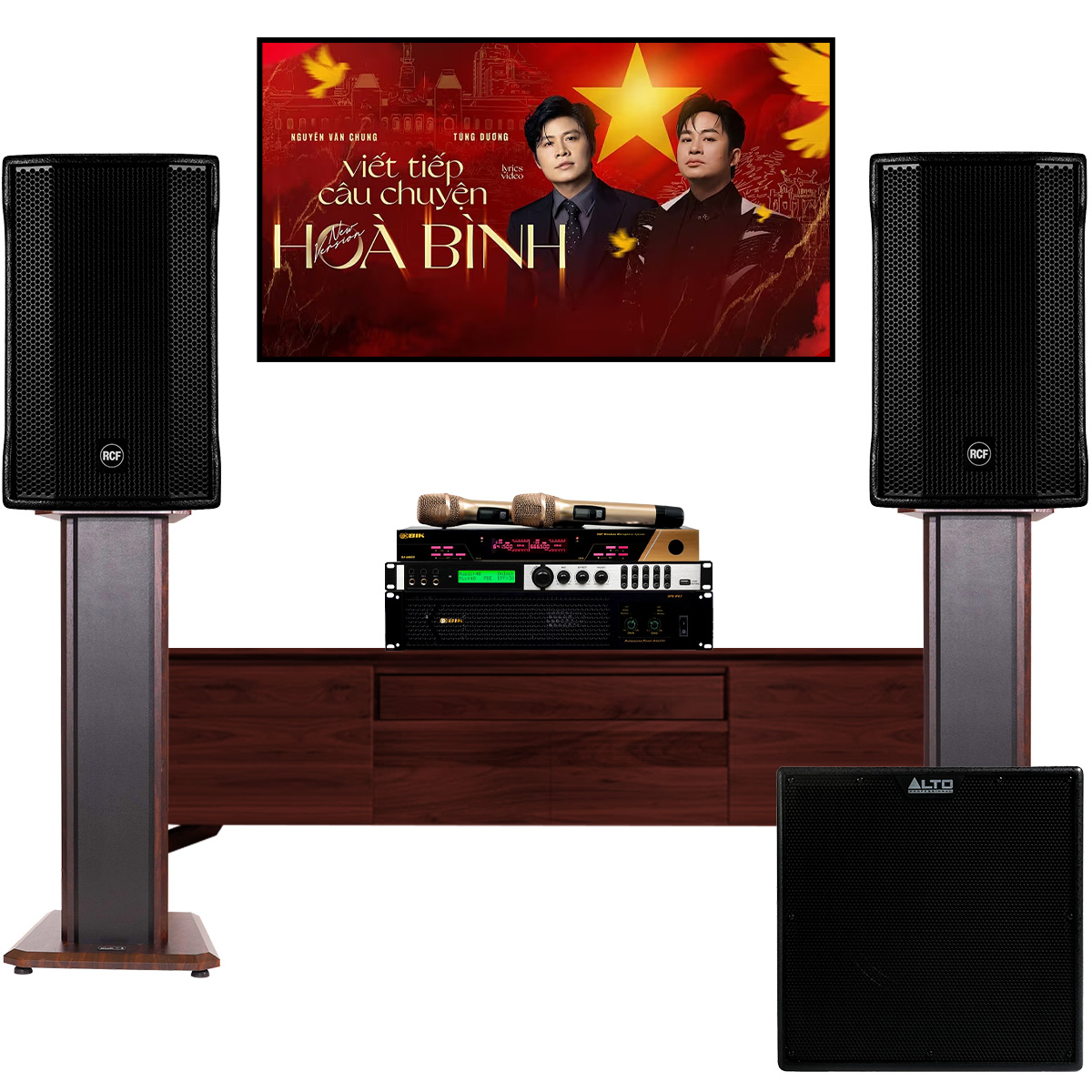 Dàn karaoke gia đình cao cấp RCF 05