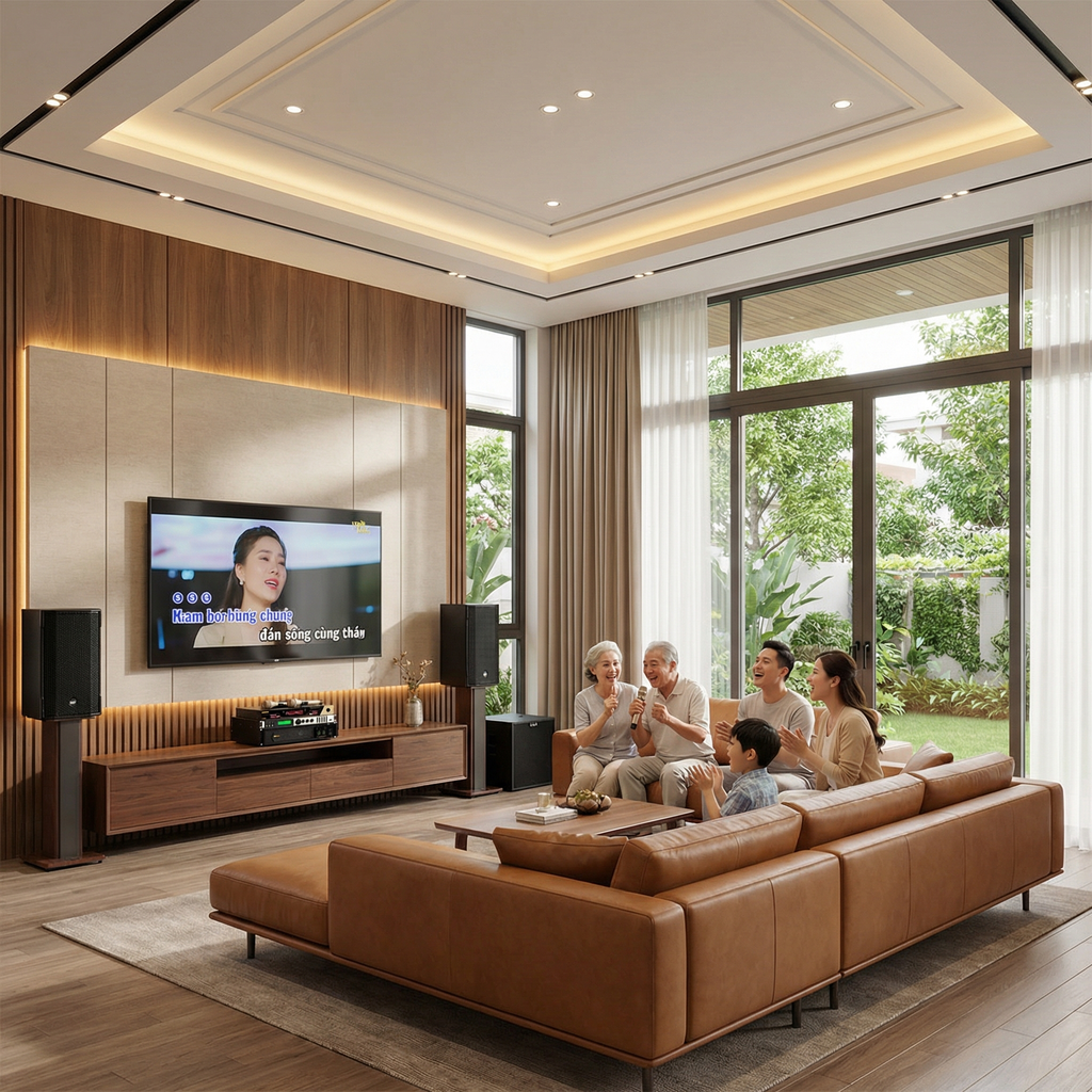 Dàn karaoke gia đình cao cấp RCF 05