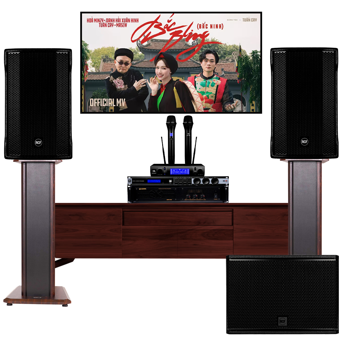 dàn karaoke gia đình cao cấp RCF 09