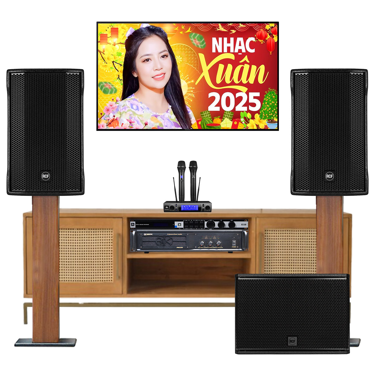dàn karaoke gia đình cao cấp RCF 09