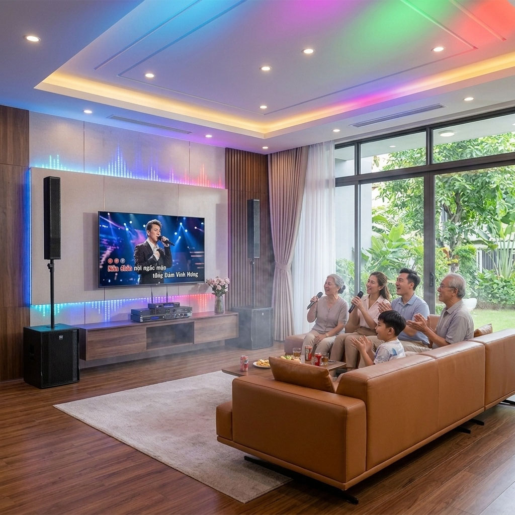 Dàn karaoke gia đình cao cấp RCF 11