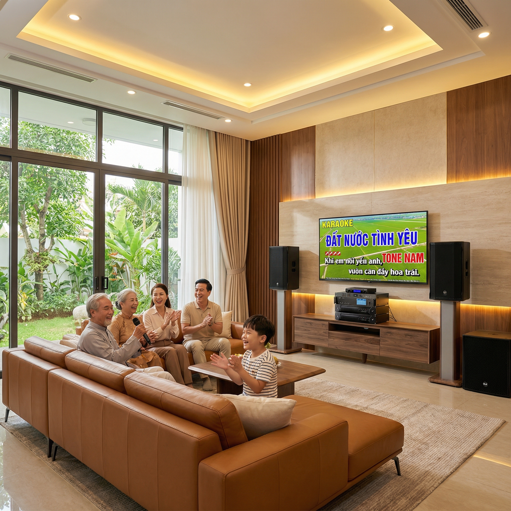 Dàn karaoke gia đình cao cấp RCF 14