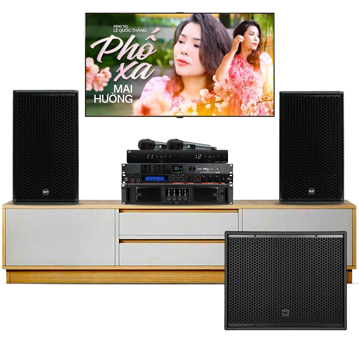 Dàn karaoke gia đình cao cấp RCF VIP 2 Italy 02