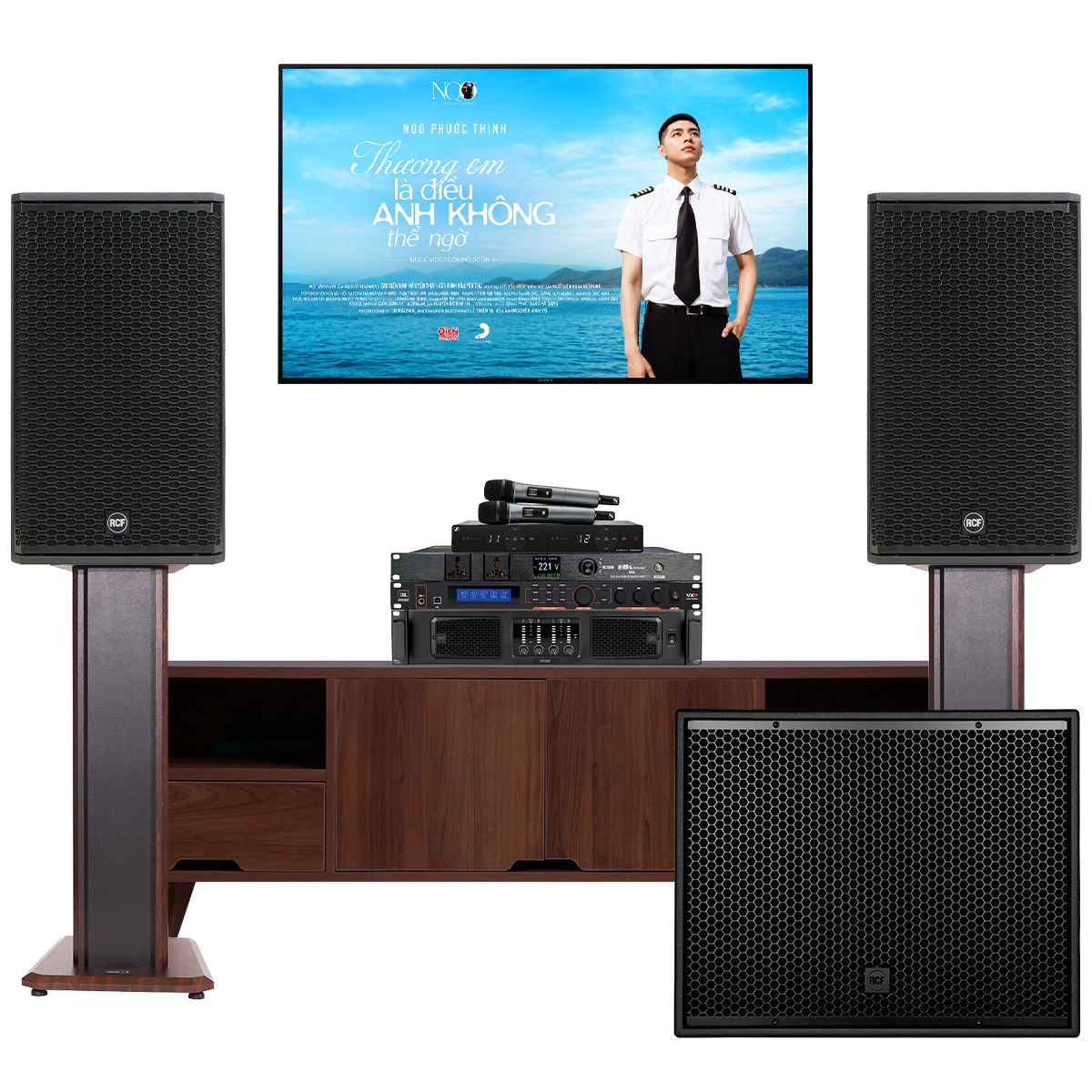 Dàn karaoke gia đình cao cấp RCF VIP 2 Italy 02