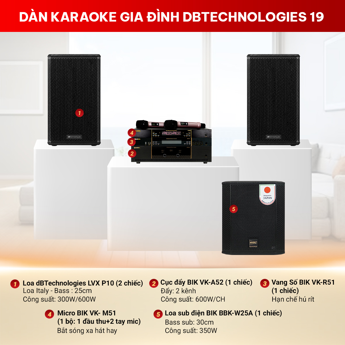 D&agrave;n karaoke gia đ&igrave;nh dBTechnologies 19