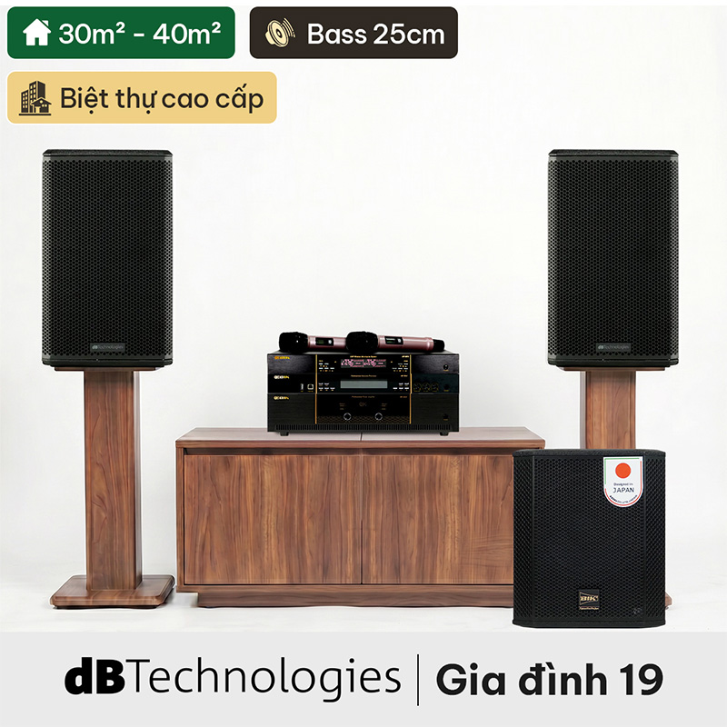 Dàn karaoke gia đình dBTechnologies 19