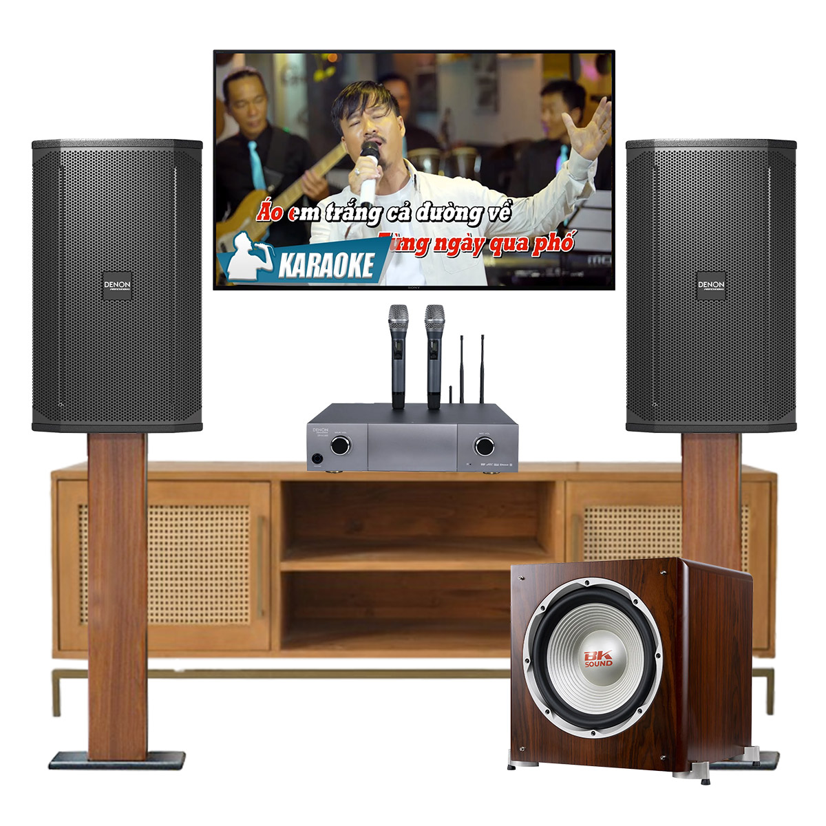 Dàn karaoke gia đình Denon Nhật 29