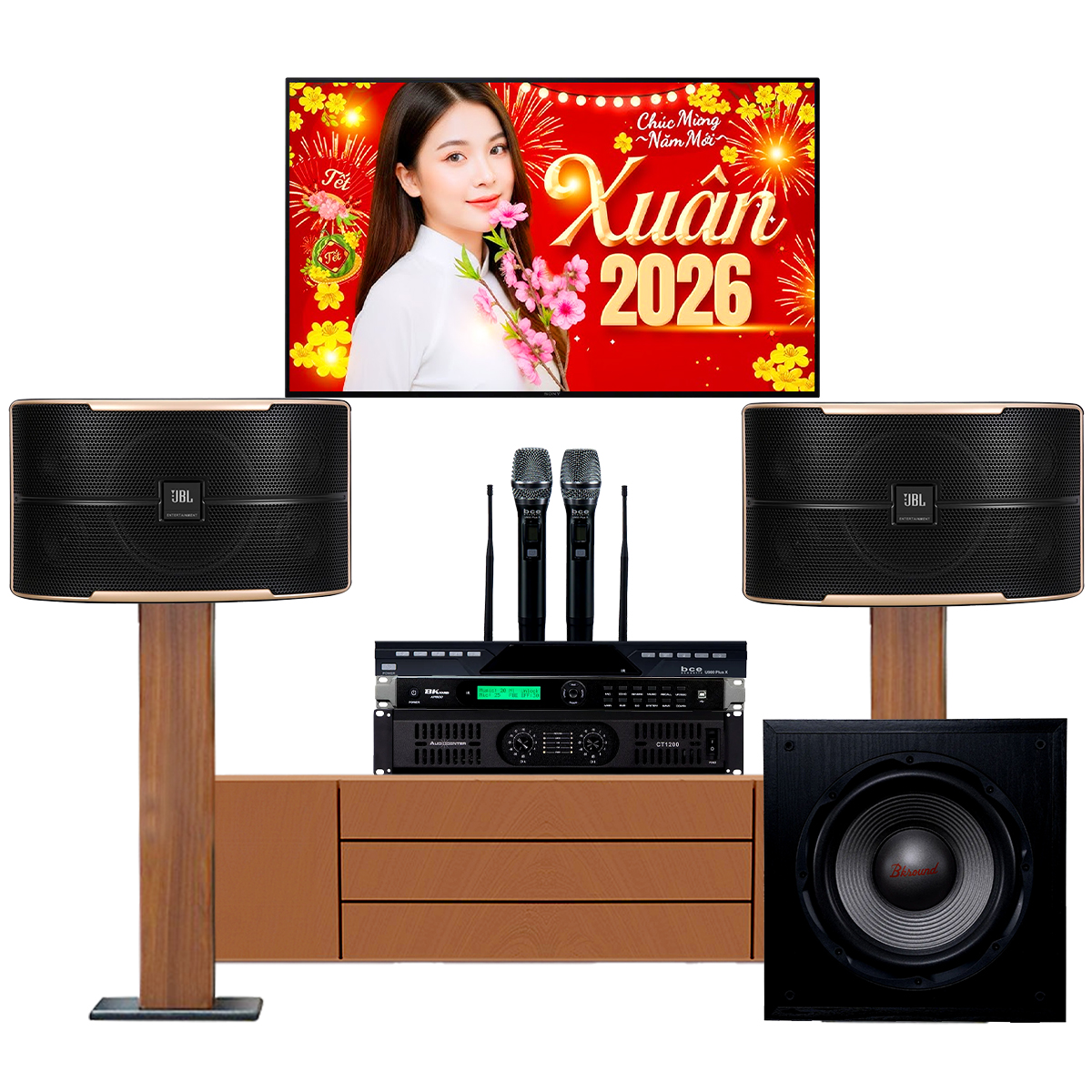 d&agrave;n karaoke JBL Pasion 08