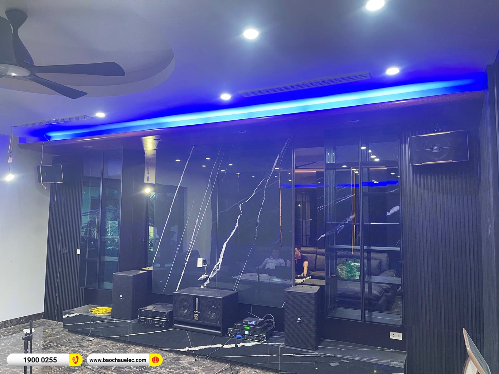 Lắp đặt d&agrave;n karaoke JBL gần 115tr cho anh H&agrave; tại H&agrave; Nội 
