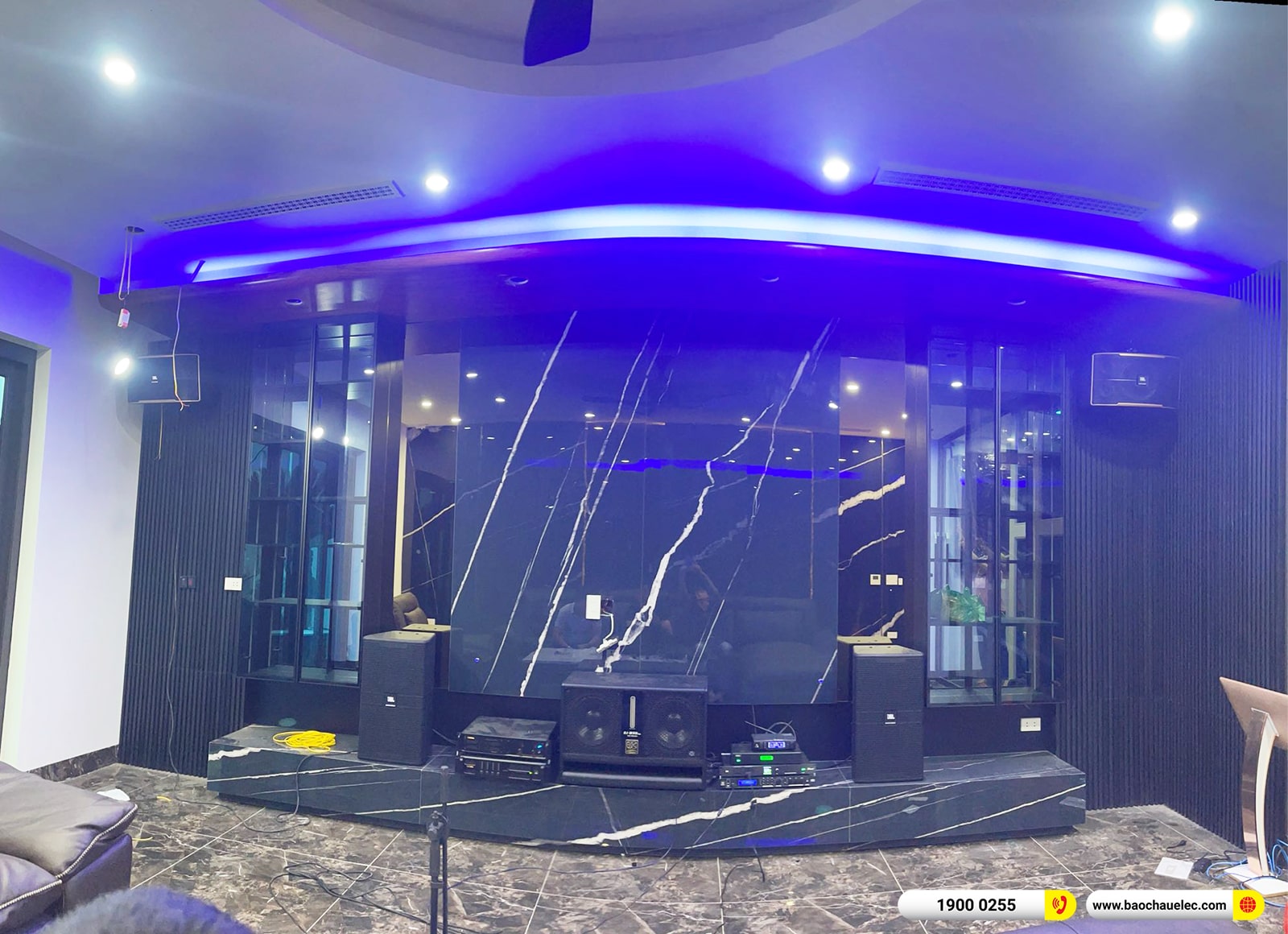 Lắp đặt d&agrave;n karaoke JBL gần 115tr cho anh H&agrave; tại H&agrave; Nội 