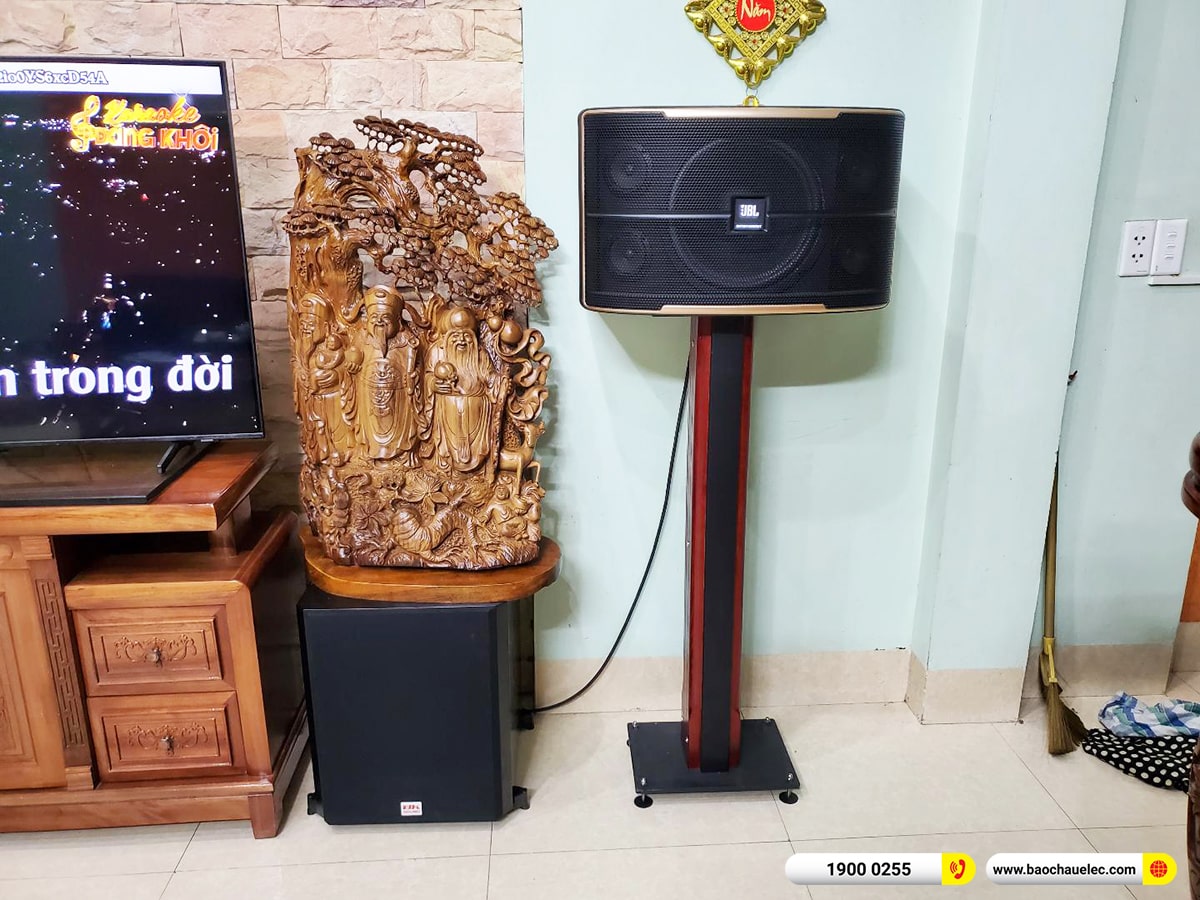Lắp đặt dàn karaoke JBL gần 45tr cho anh Bảo tại Hà Nội (JBL Pasion 12, VM620A, BPR-5600, SW612, JBL VM200)