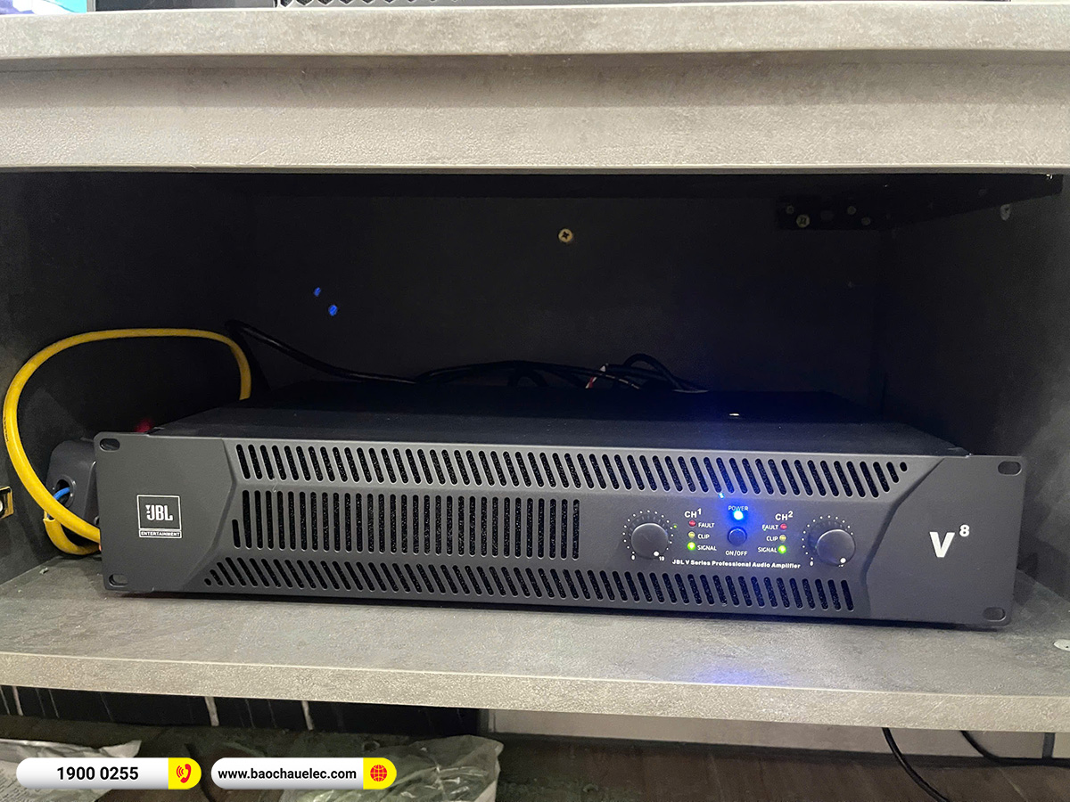 Lắp đặt d&agrave;n karaoke JBL hơn 76tr cho anh Ch&acirc;u tại Cần Thơ 