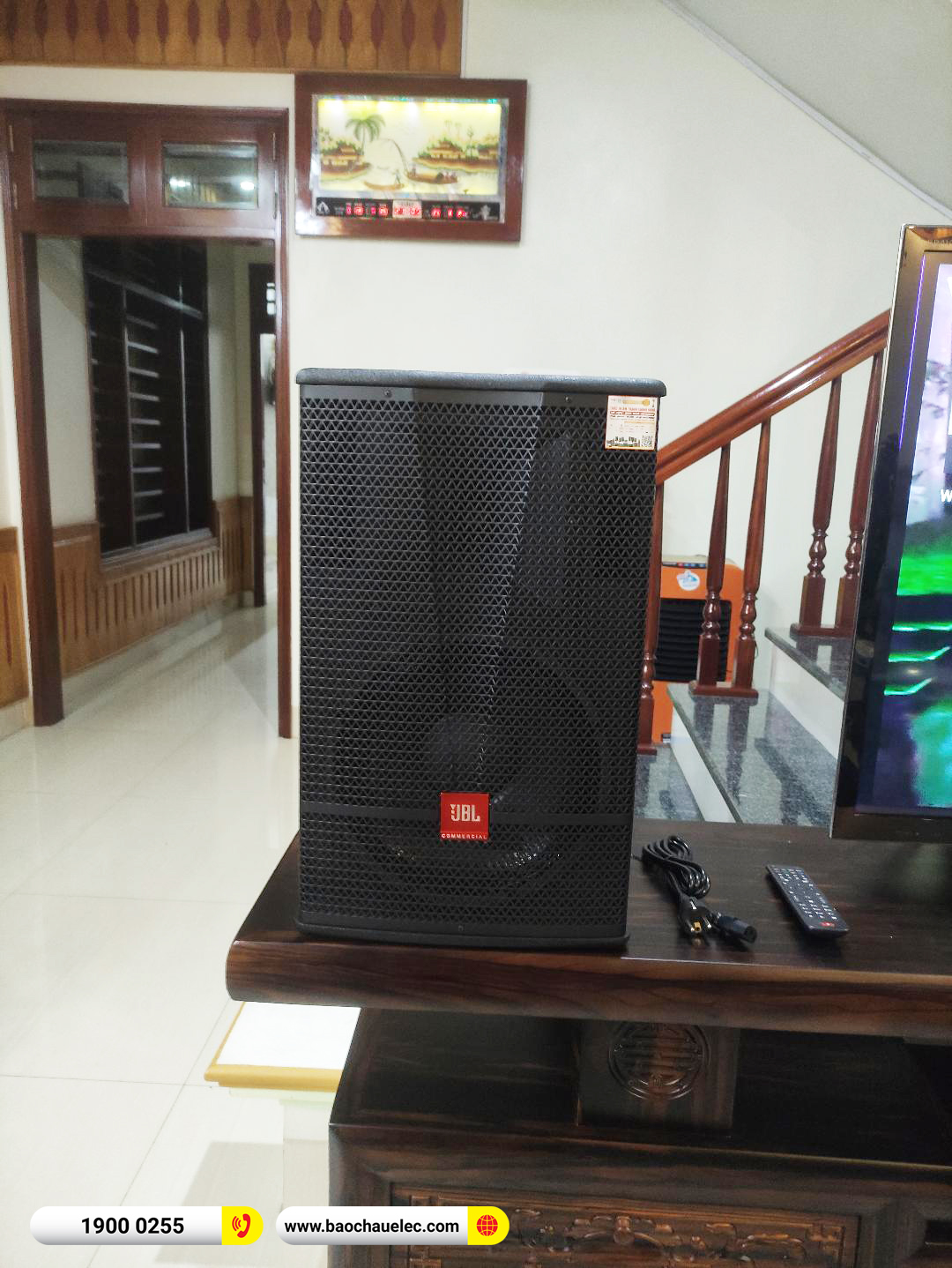 Lắp đặt d&agrave;n karaoke JBL khoảng 100tr cho anh Chiến tại H&agrave; Nam