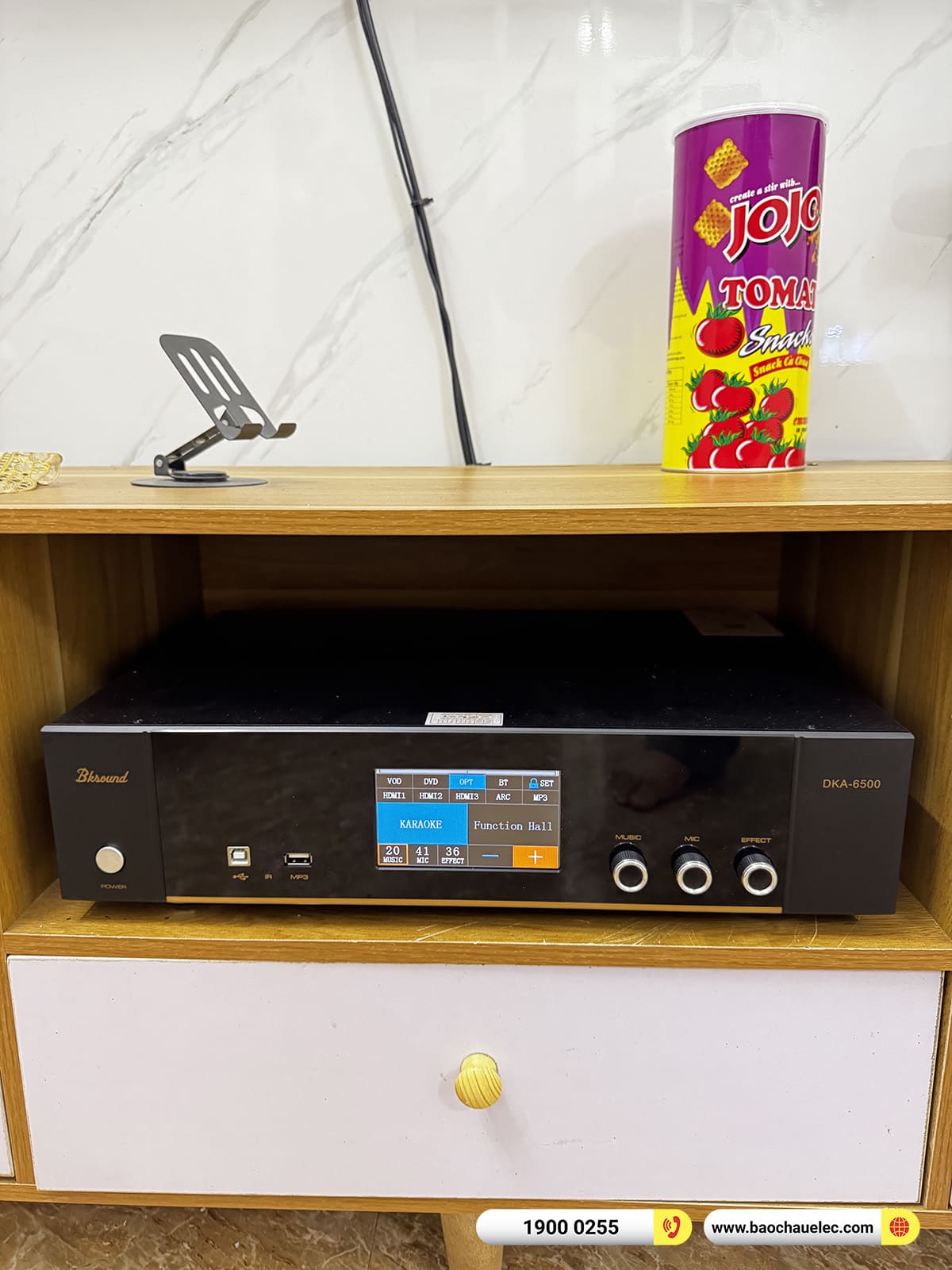 Lắp đặt dàn karaoke JBL hơn 20tr cho anh Chiến tại Hà Nội