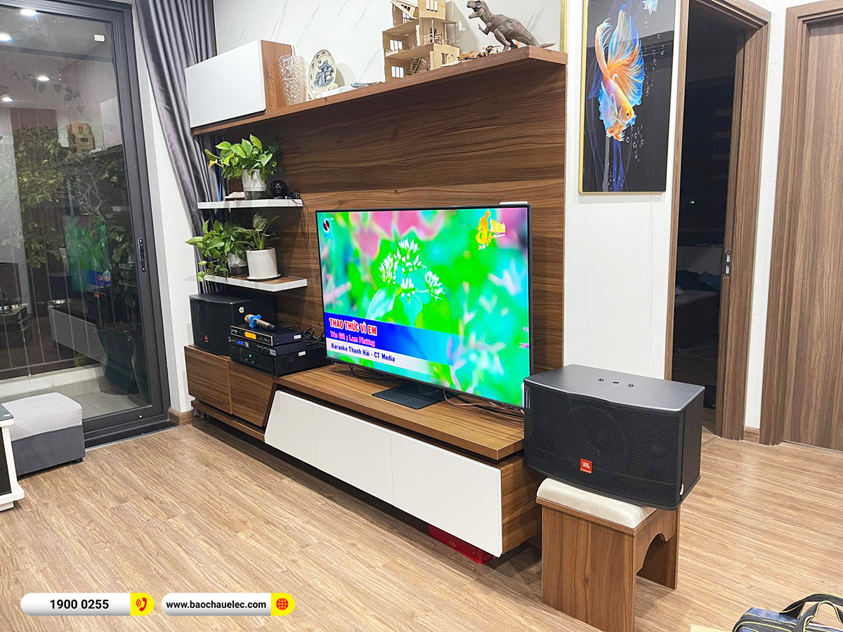 Lắp đặt d&agrave;n karaoke JBL hơn 33tr cho anh Cường tại H&agrave; Nội 