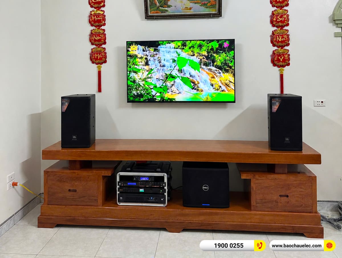 Lắp đặt d&agrave;n karaoke JBL hơn 60tr cho anh Đại tại Ninh B&igrave;nh