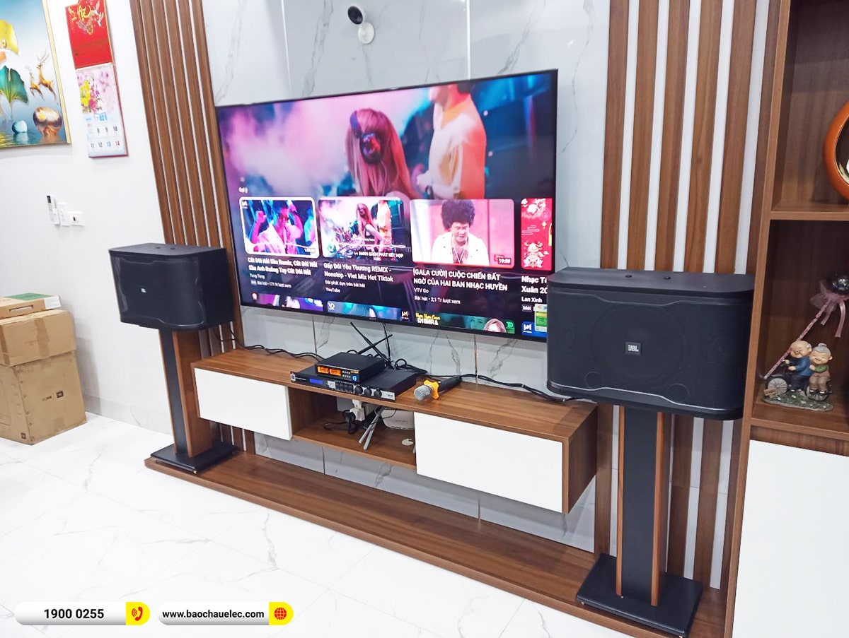 Lắp đặt d&agrave;n karaoke JBL hơn 21tr cho anh Đ&ocirc;ng tại H&agrave; Nội (JBL RM210, KX180A, BIK BJ-U100) 