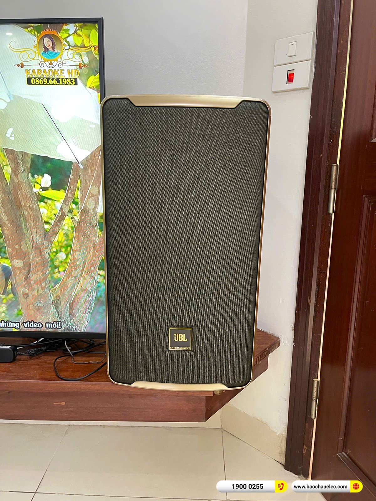 Lắp đặt d&agrave;n karaoke JBL hơn 70tr cho anh Dũng tại H&agrave; Nội 