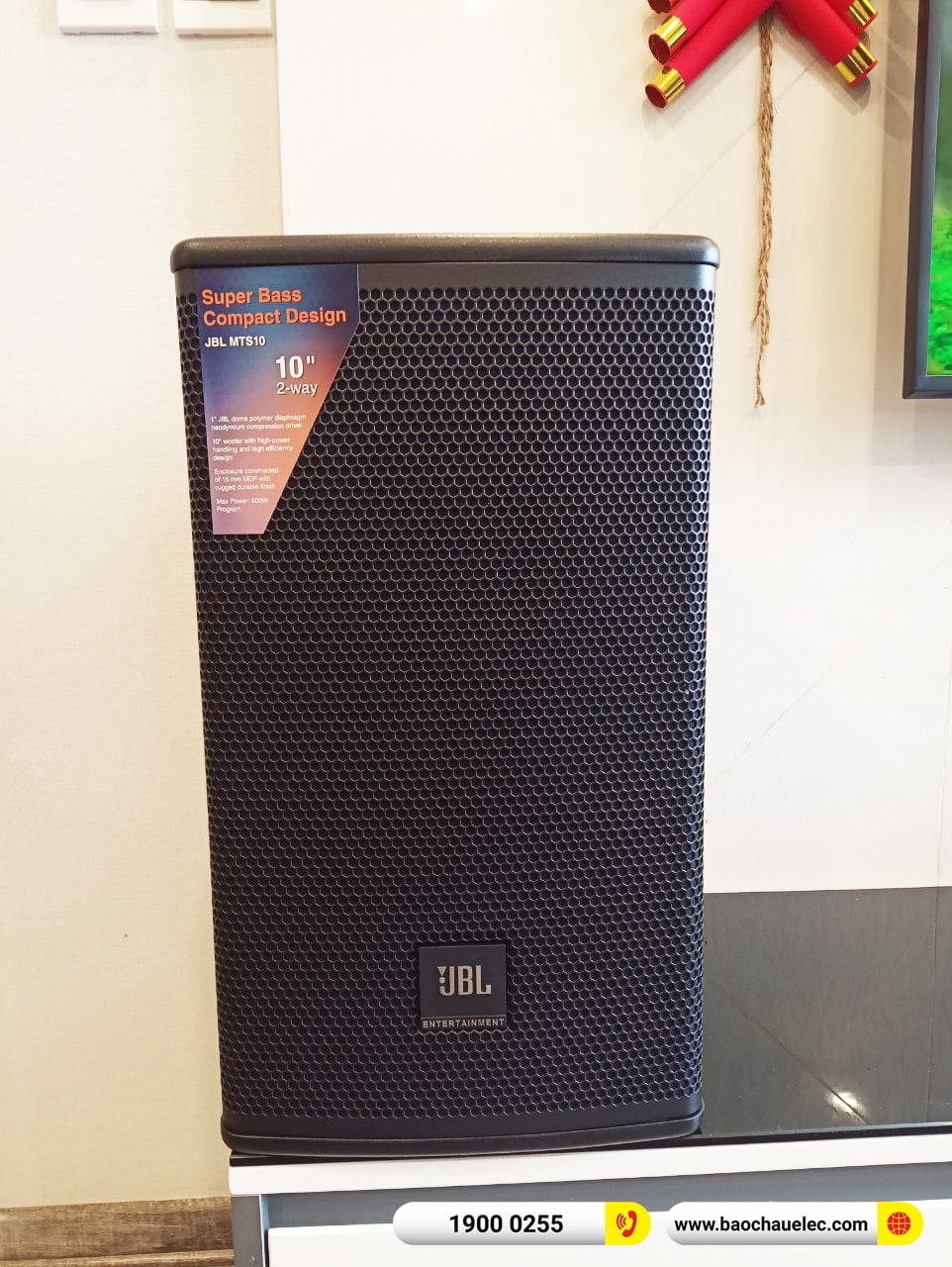 Lắp đặt d&agrave;n karaoke JBL hơn 55tr cho anh Giang tại H&agrave; Nội (JBL MTS10, Crown T3, JBL VX8, A100P, JBL VM200)