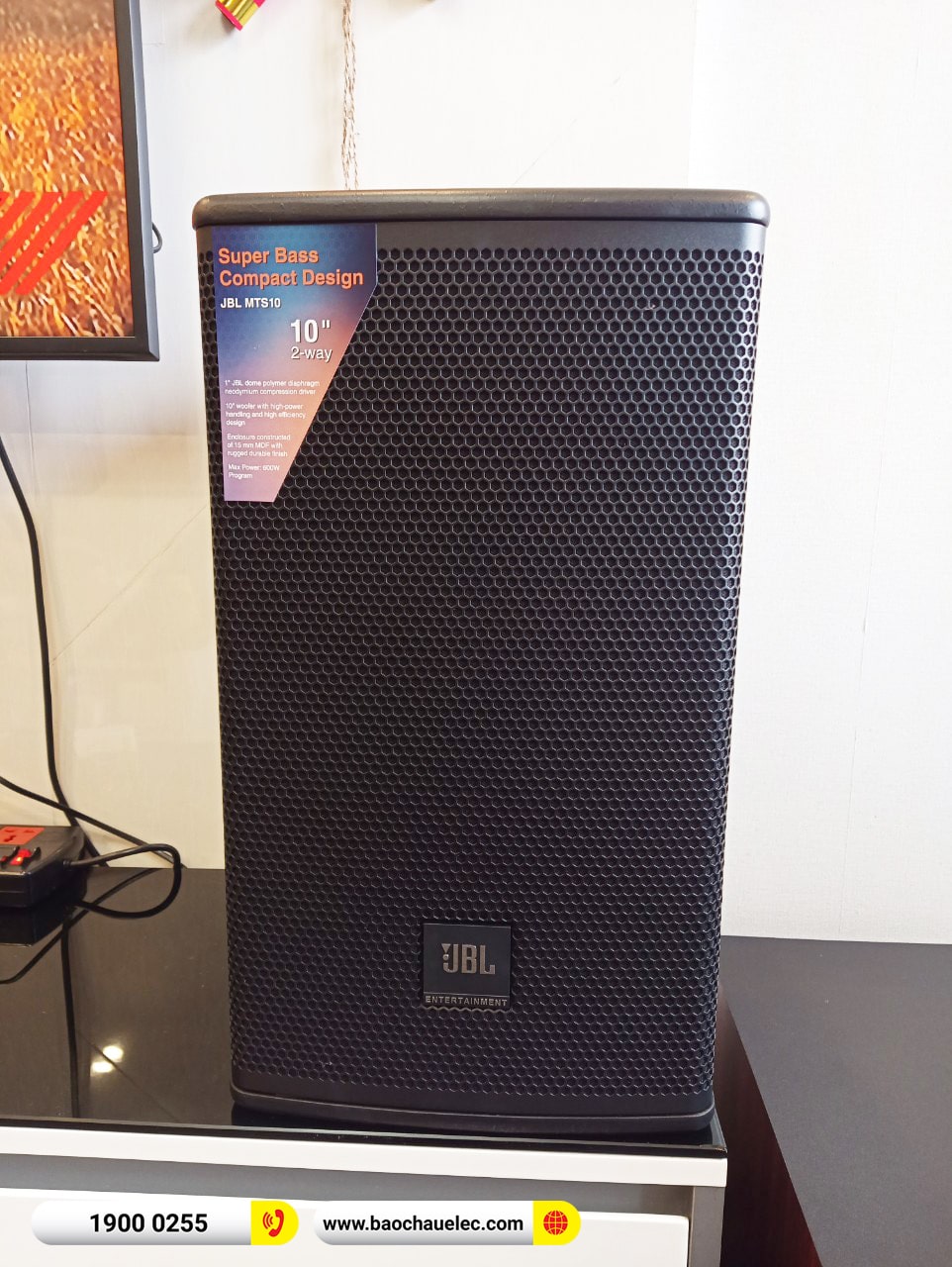 Lắp đặt d&agrave;n karaoke JBL hơn 55tr cho anh Giang tại H&agrave; Nội (JBL MTS10, Crown T3, JBL VX8, A100P, JBL VM200)