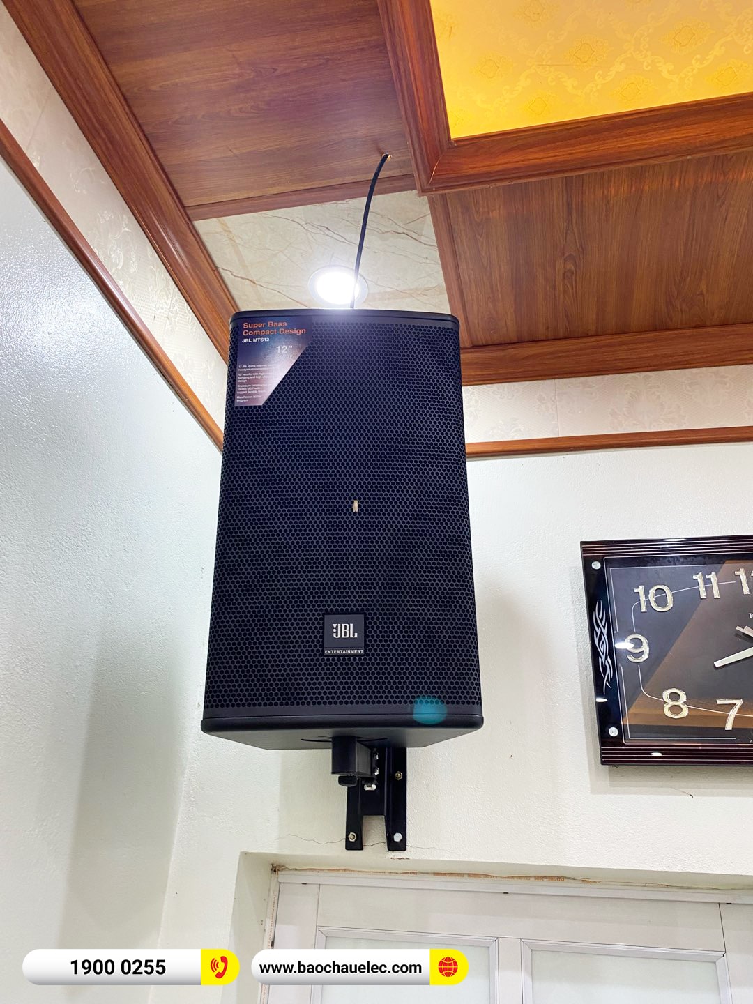 Lắp đặt d&agrave;n karaoke JBL gần 93tr cho anh Hải tại Nam Định (JBL MTS12, CA-J802, KX180A, A120P, JBL VM200)