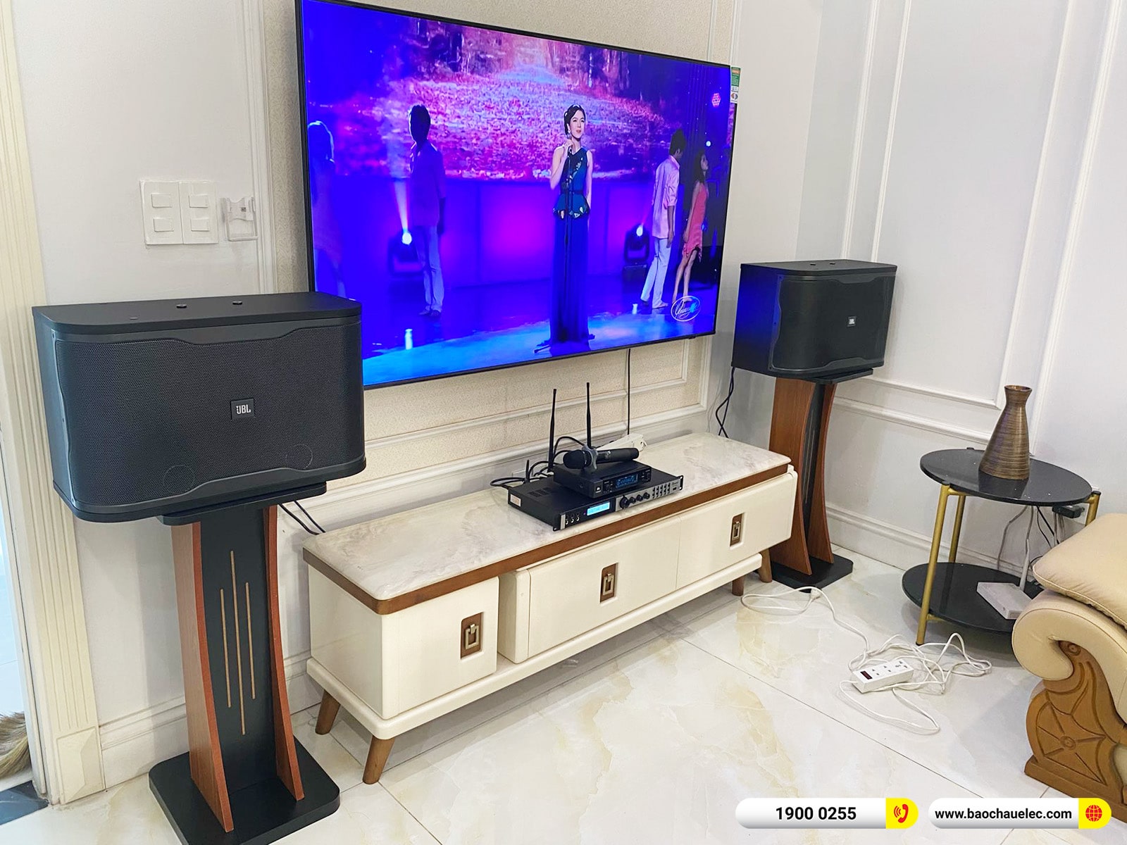 Lắp đặt d&agrave;n karaoke JBL hơn 22tr cho anh H&acirc;n tại Đồng Nai 